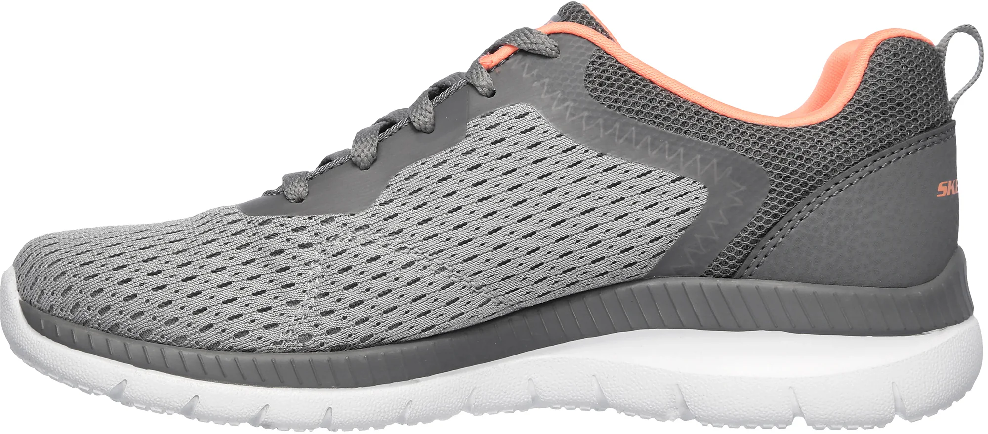 Skechers Bountiful Womens Training Shoes - Grey - Image 3