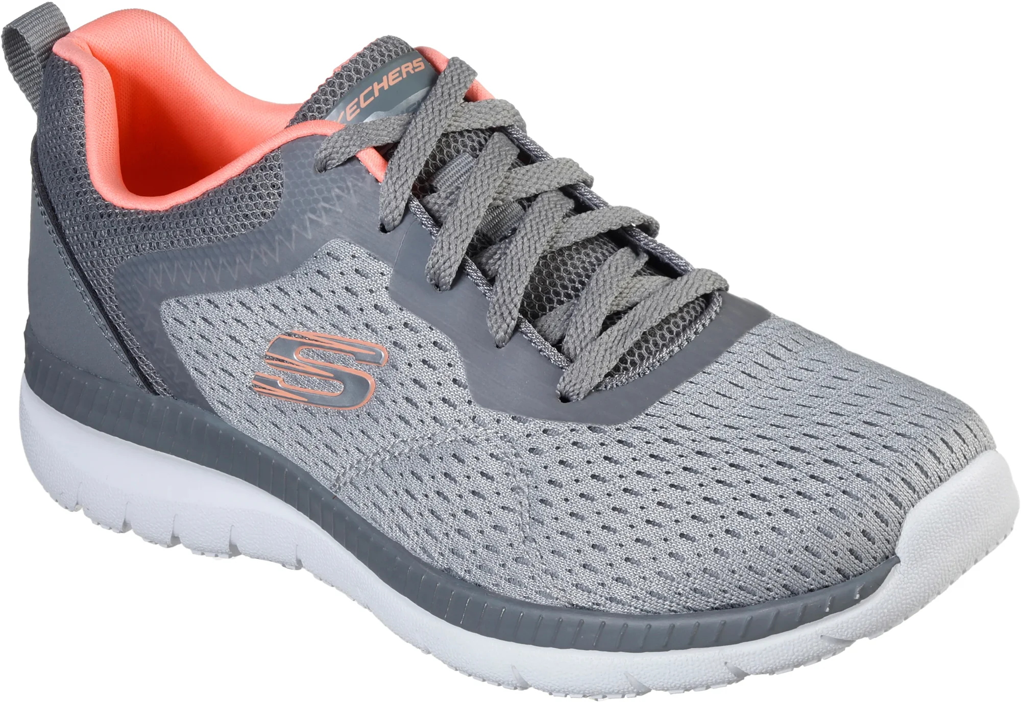 Skechers Bountiful Womens Training Shoes - Grey - Image 5