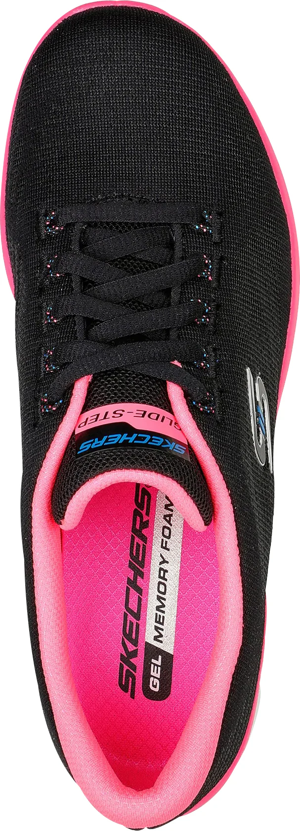 Skechers Glide Step Flex Womens Training Shoes - Black - Image 3