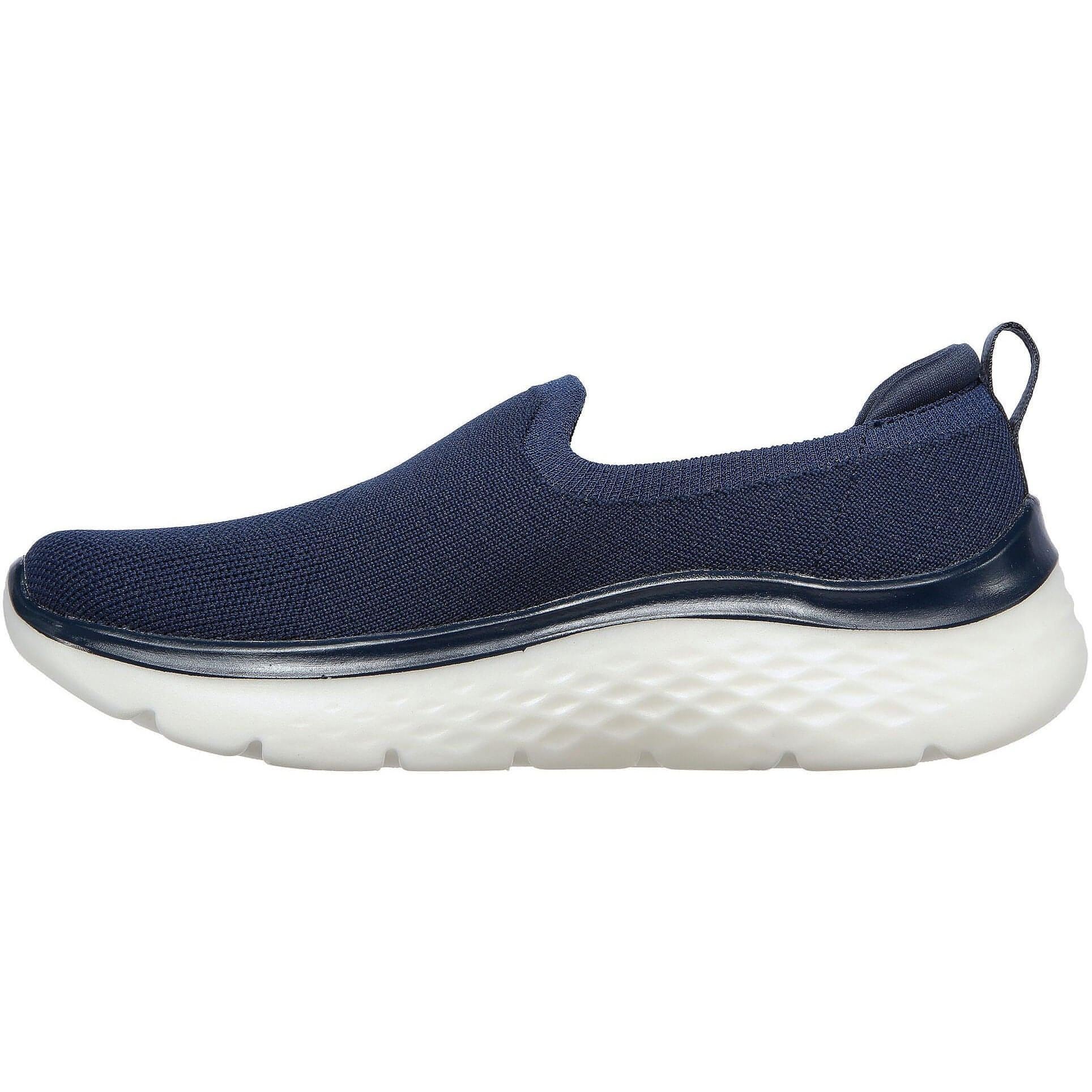 Skechers GoWalk Hyper Burst Slip On Womens Walking Shoes - Navy - Image 3