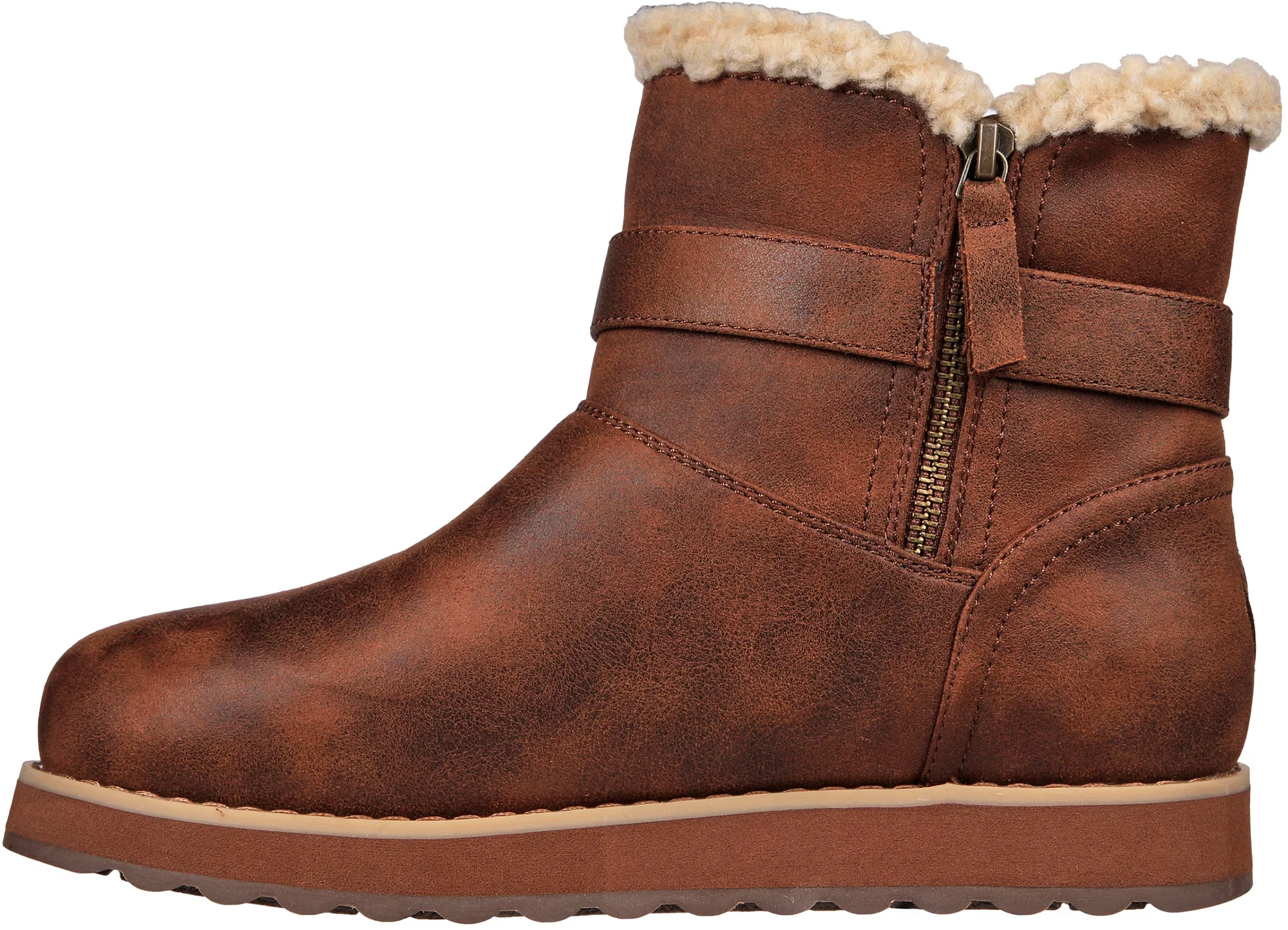 Skechers Keepsake 2.0 WIDE FIT Womens Walking Boot - Brown - Image 3