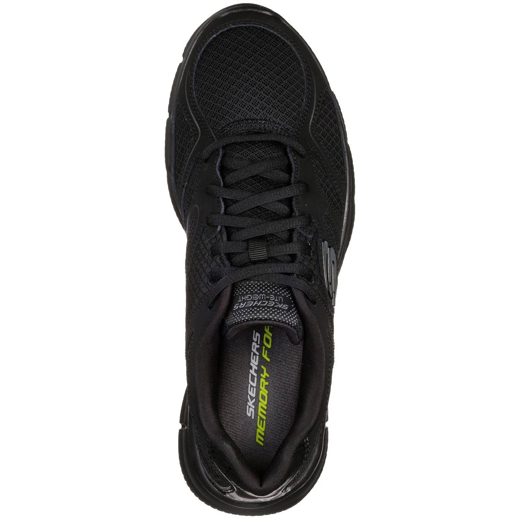 Skechers Satisfaction Flash Point Mens Training Shoes - Black - Image 4
