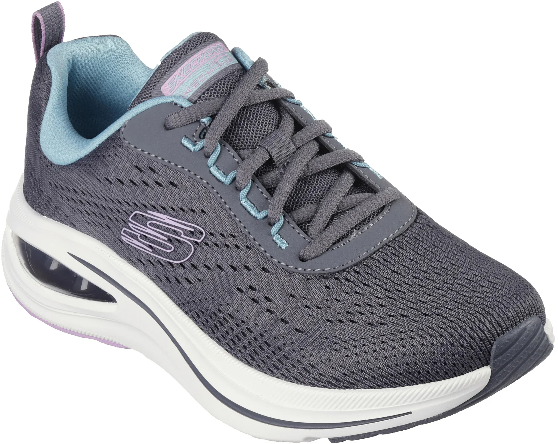 Skechers Skech-Air Meta Womens Trainers - Grey - Image 5