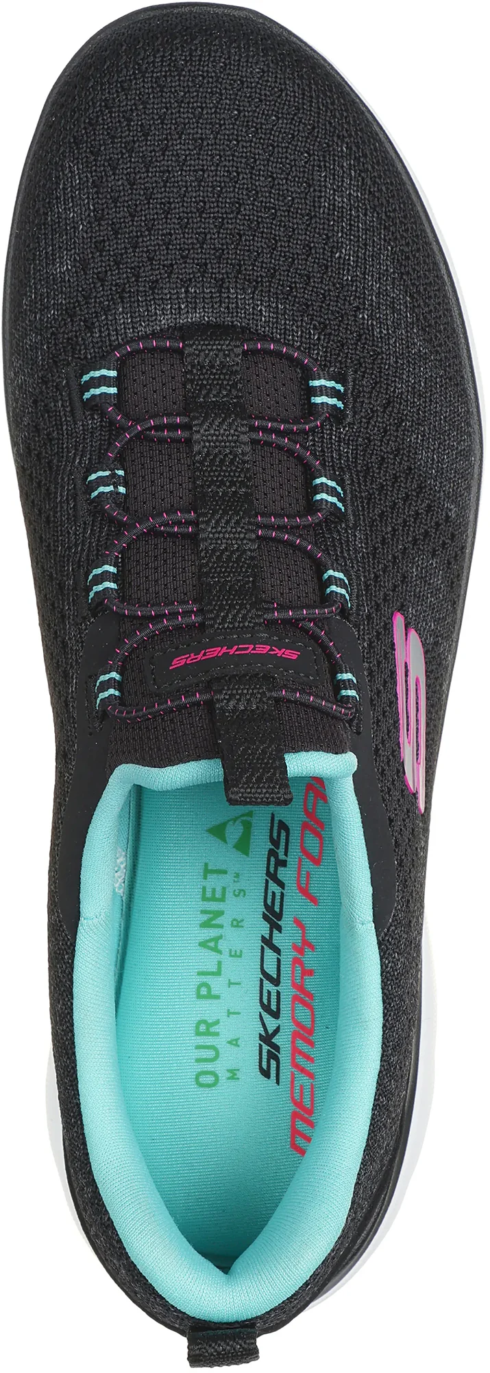 Skechers Summits New Nature Womens Training Shoes - Black - Image 4