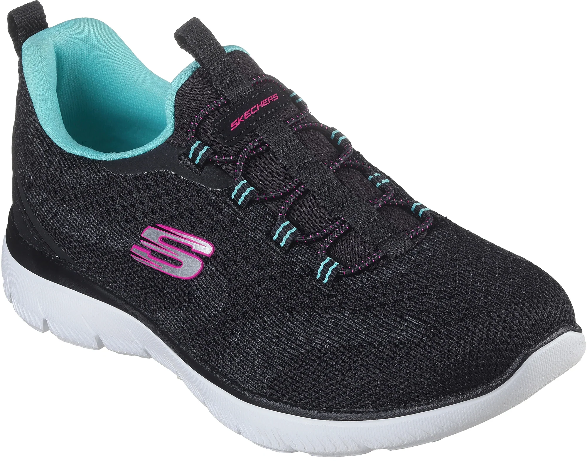 Skechers Summits New Nature Womens Training Shoes - Black - Image 5