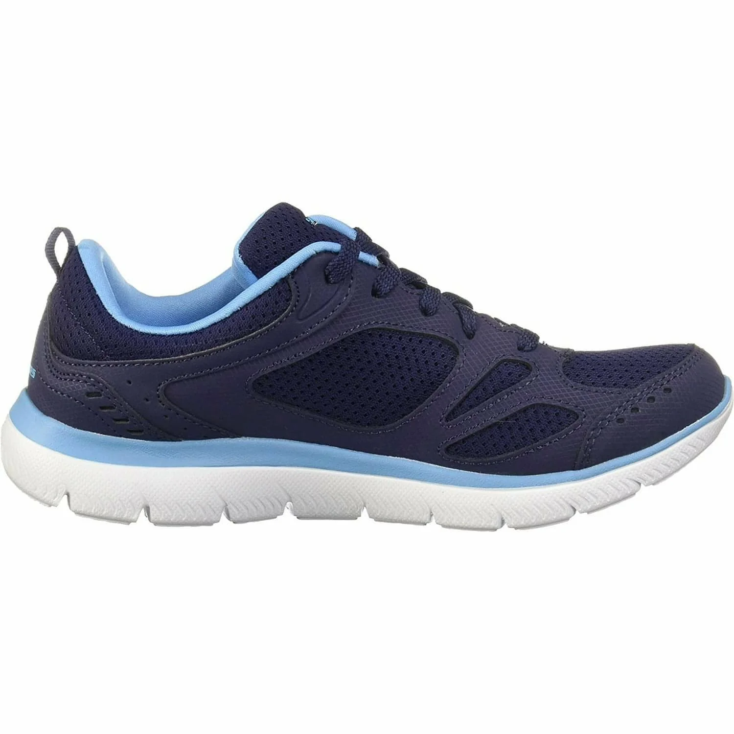 Skechers Summits Suited Womens Training Shoes - Navy - Image 3