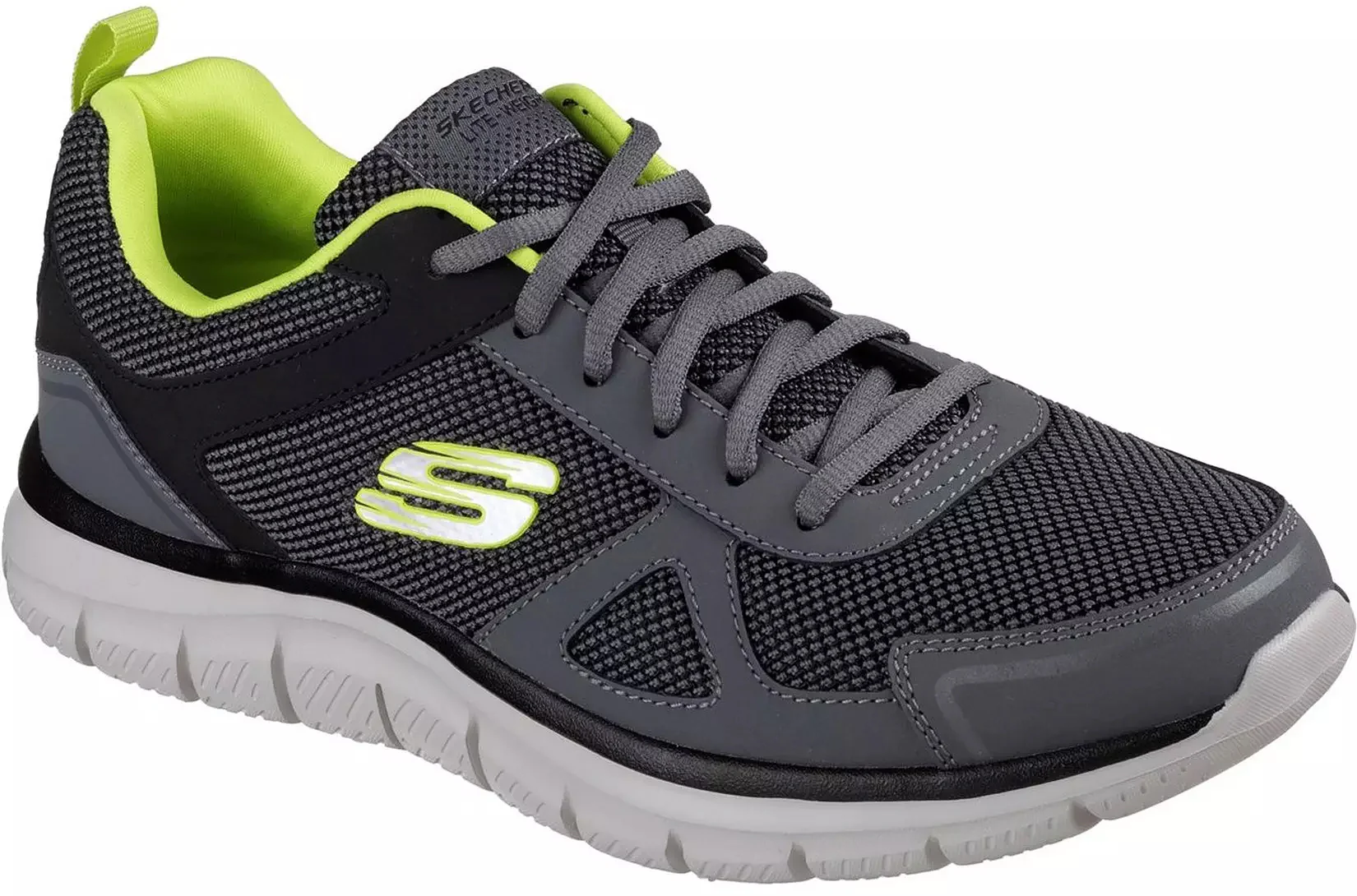 Skechers Track Bucolo Mens Training Shoes - Grey - Image 5