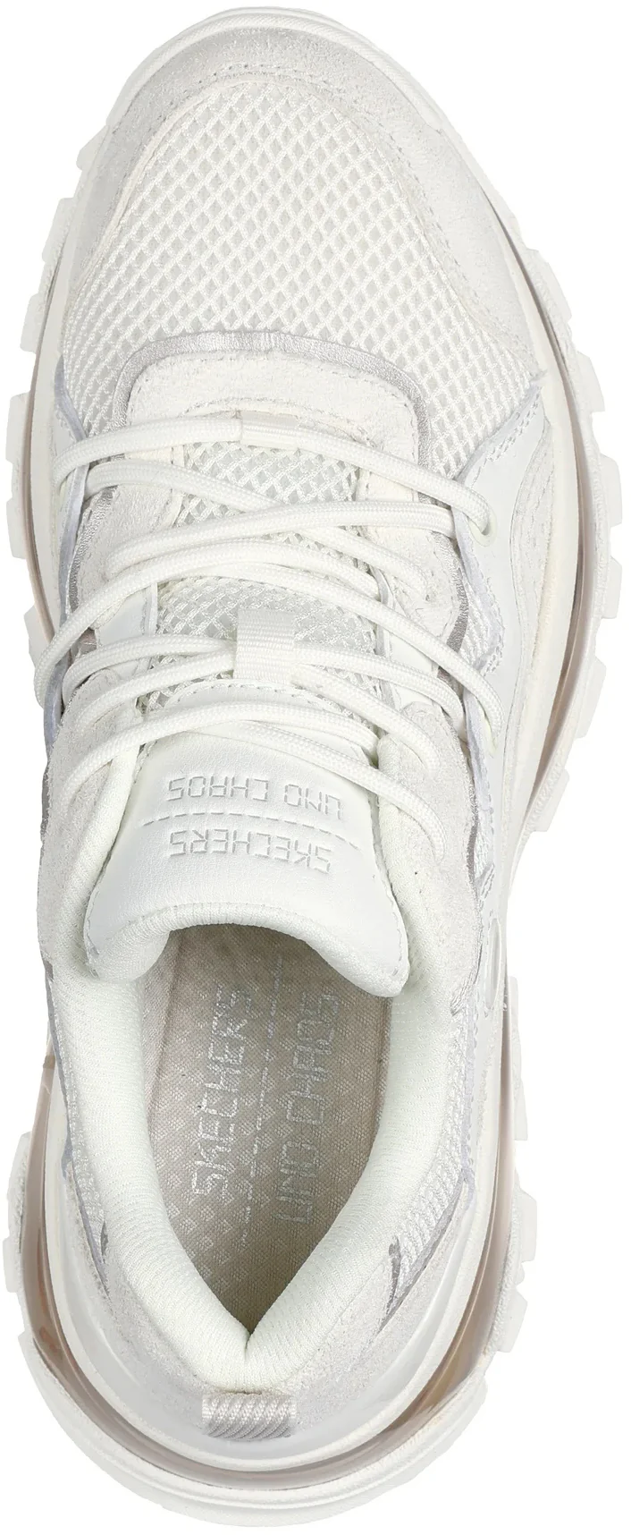 Skechers Uno Chaos Womens Trainers - White - Image 4