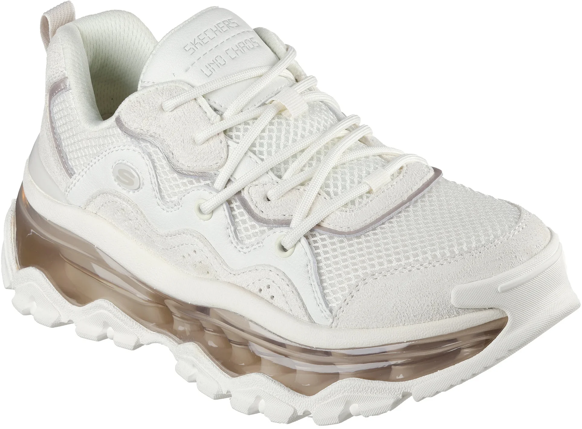 Skechers Uno Chaos Womens Trainers - White - Image 5