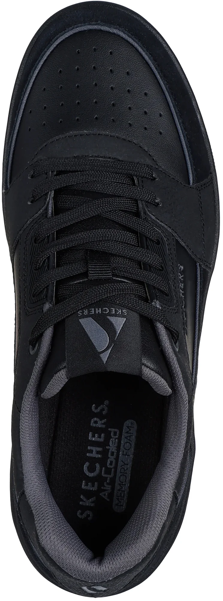 Skechers UNO Court Low Post Match Mens Shoes - Black - Image 4