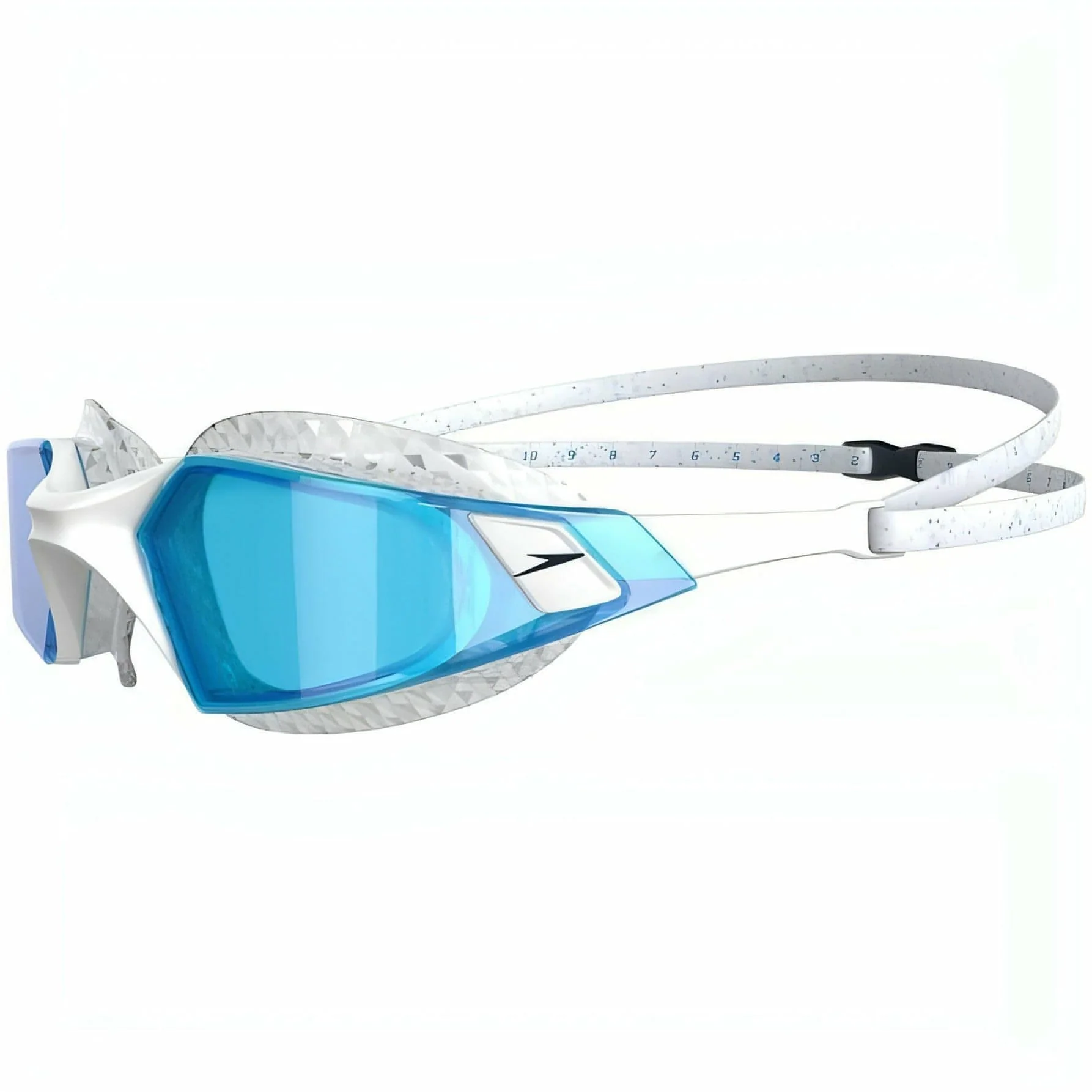 Speedo Aquapulse Pro Swimming Goggles - White - Image 2