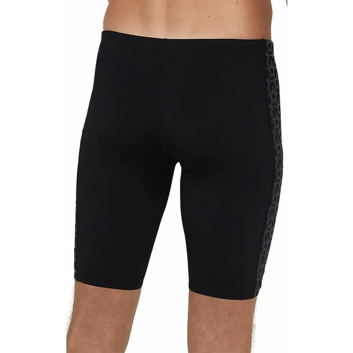 Speedo Boomstar Splice Mens Swim Jammer Shorts - Black - Image 2