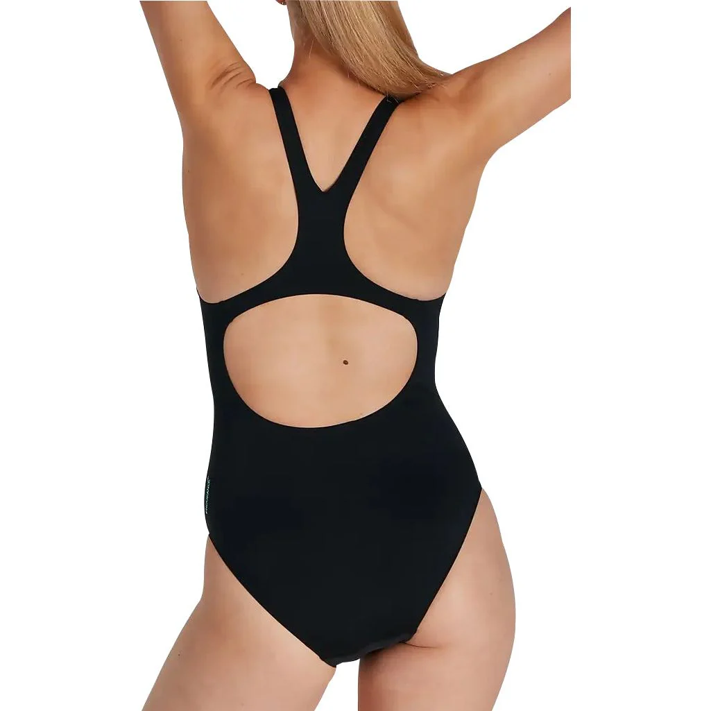 Speedo Digital Placement Medalist Womens Swimsuit - Blue - Image 2
