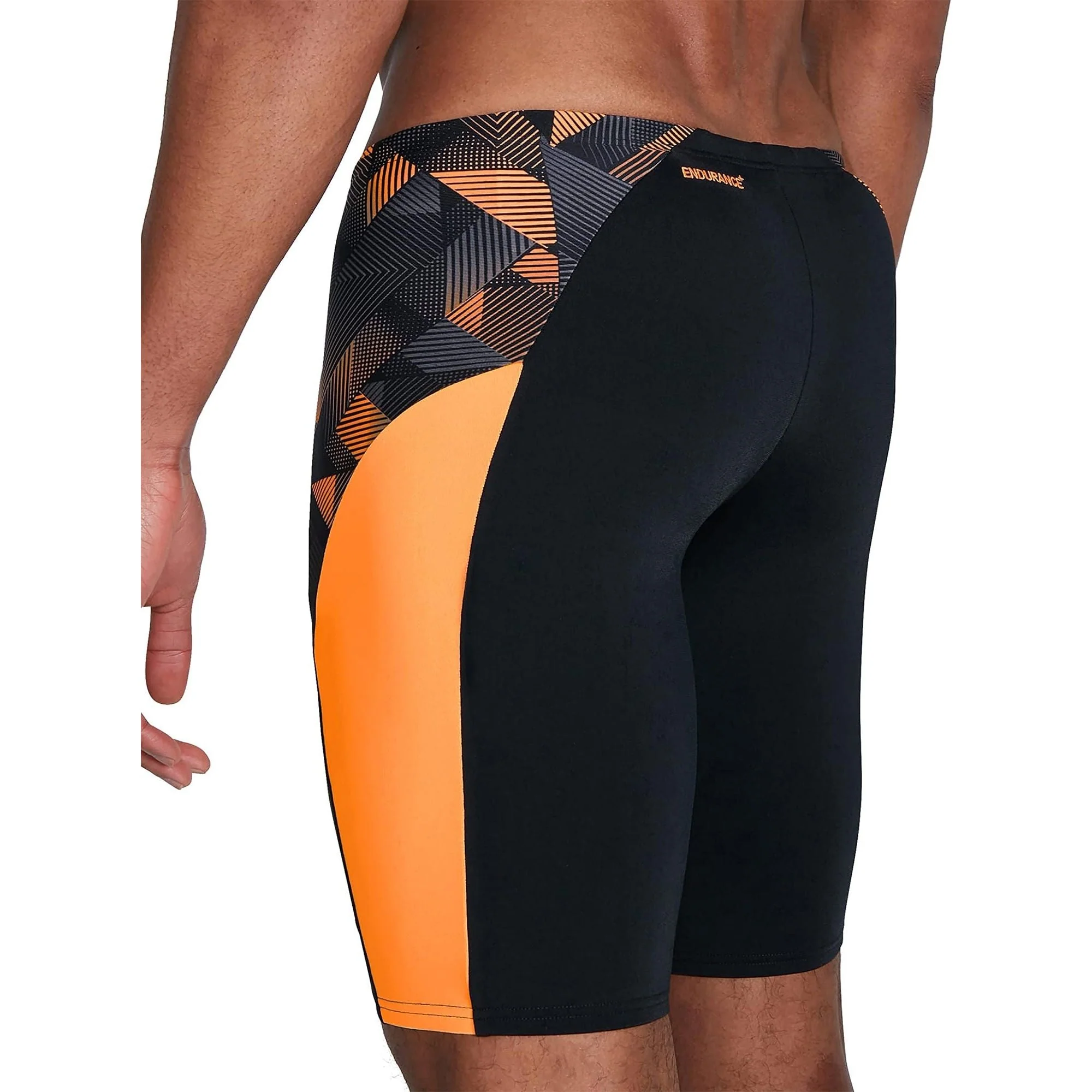 Speedo Eco Endurance Plus Splice Mens Jammer Swim Shorts - Black - Image 2