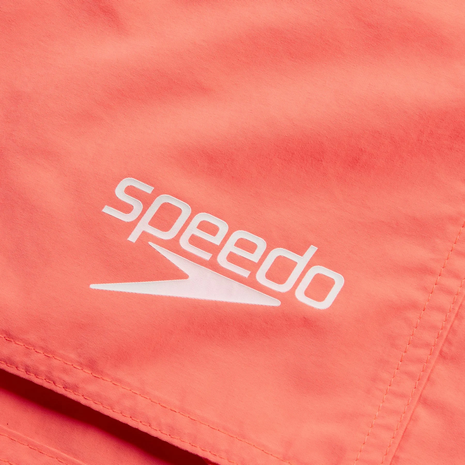 Speedo Essentials 16 Inch Mens Swim Shorts - Red - Image 3