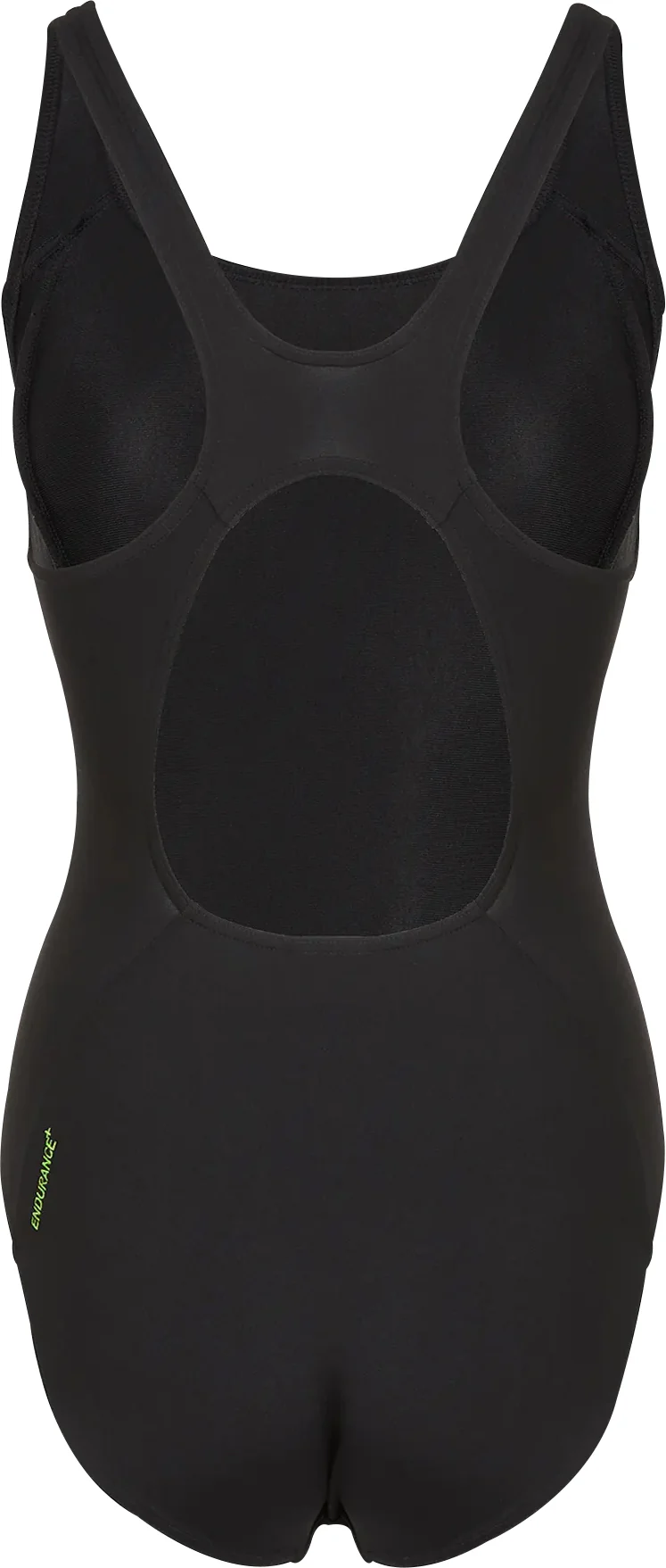 Speedo Panel Muscleback Womens Swimsuit - Black - Image 2