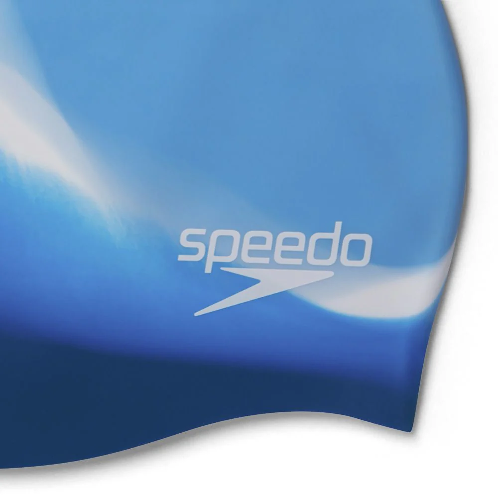 Speedo Silicone Swimming Cap - Blue - Image 3