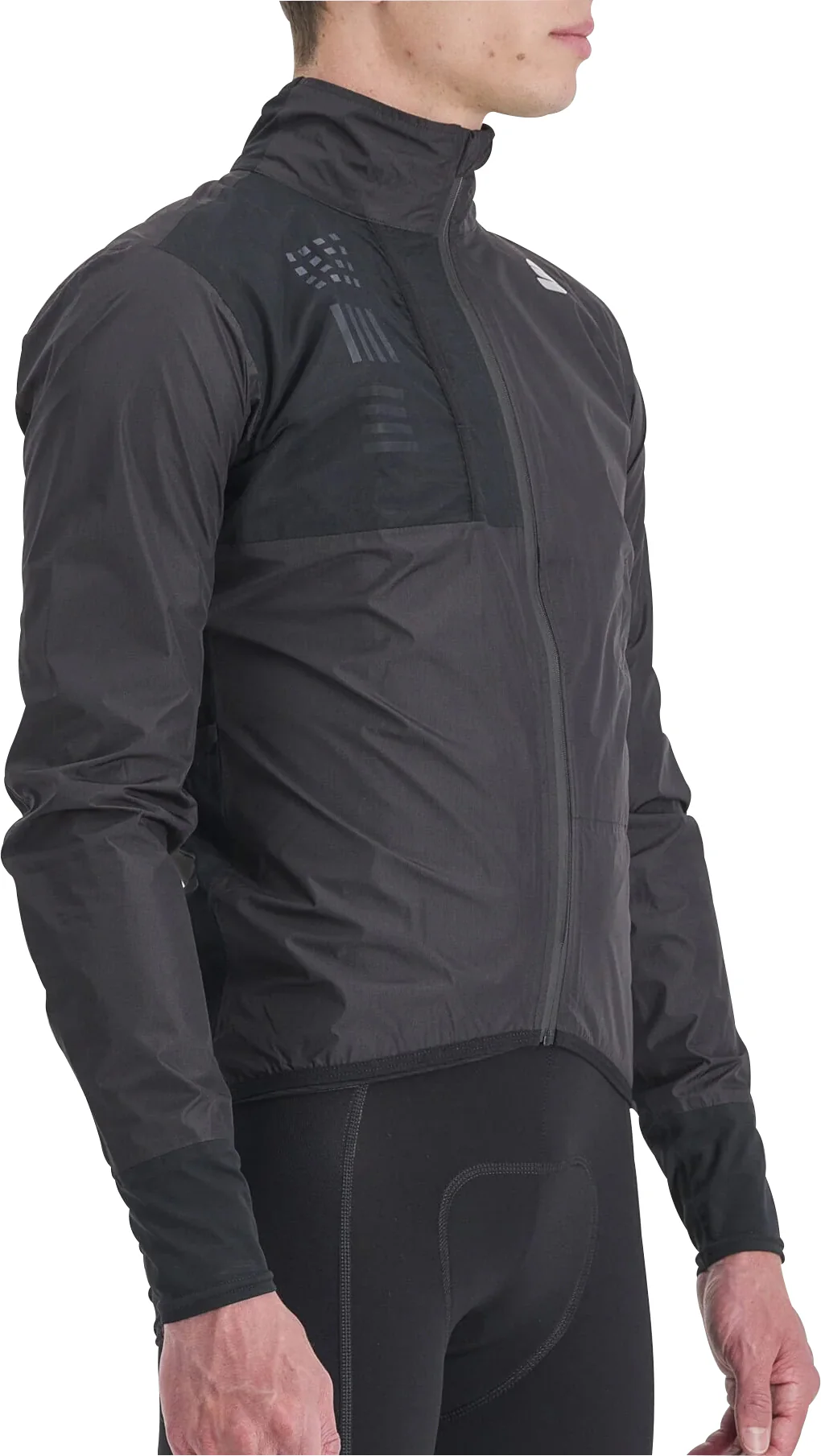 Sportful DR Mens Cycling Jacket - Black - Image 3