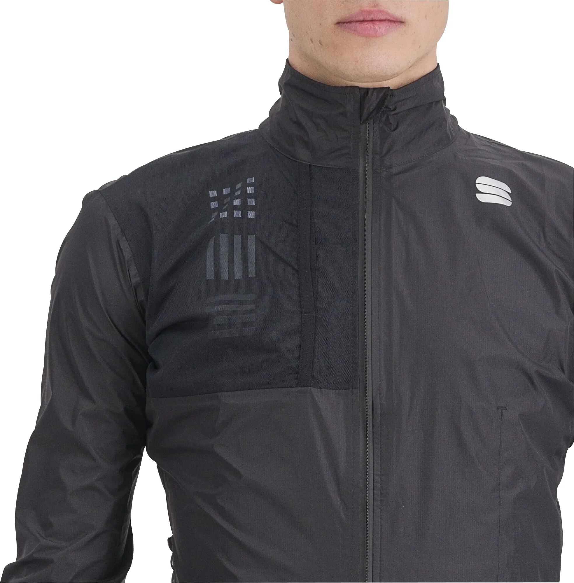 Sportful DR Mens Cycling Jacket - Black - Image 4