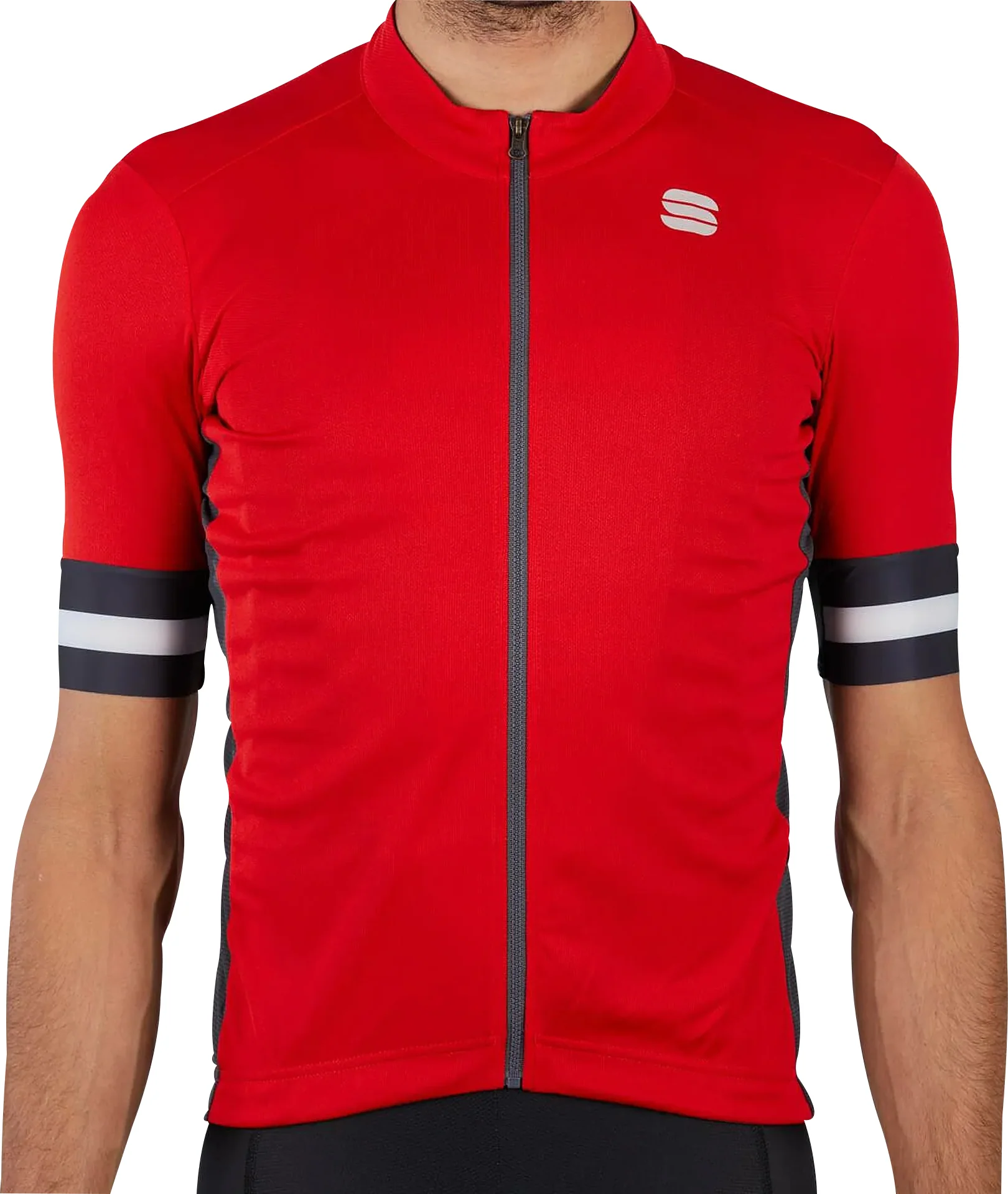 Sportful Kite Short Sleeve Mens Cycling Jersey - Red