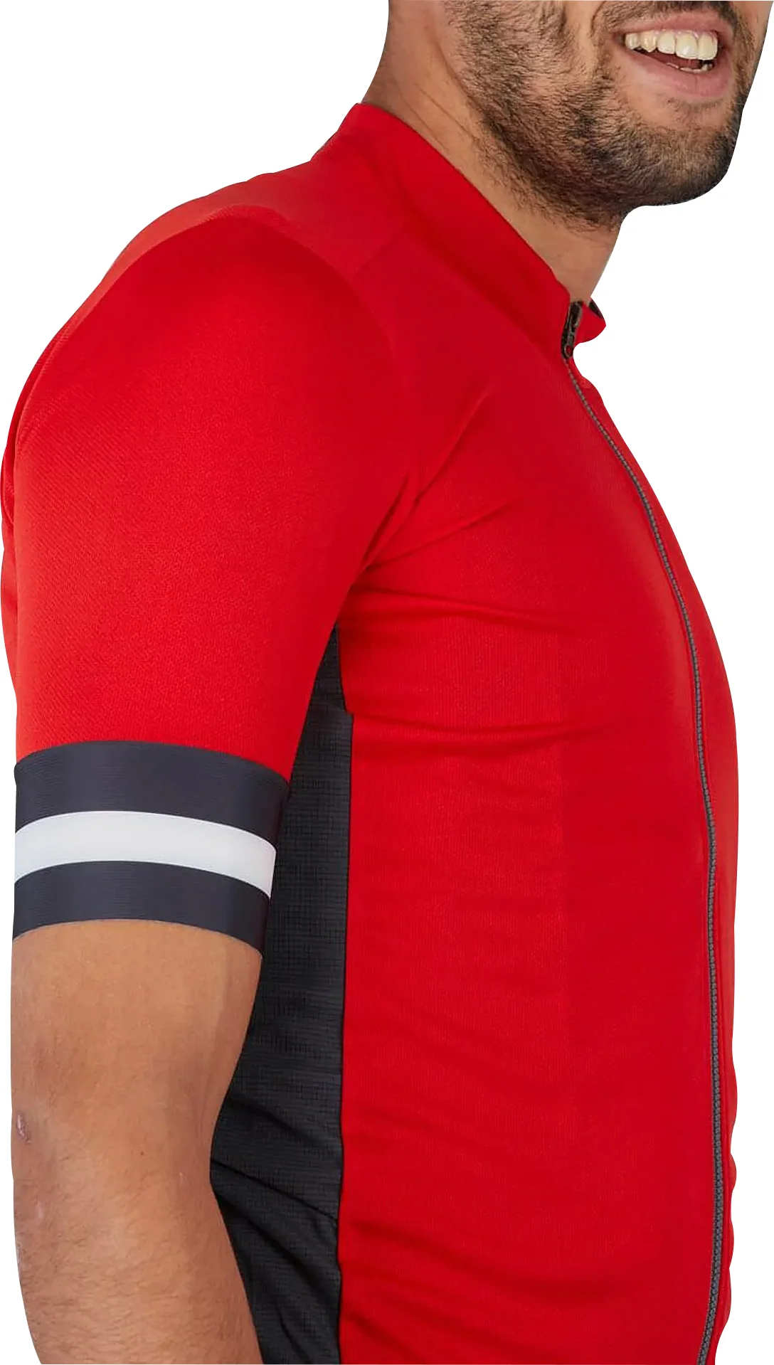 Sportful Kite Short Sleeve Mens Cycling Jersey - Red - Image 4