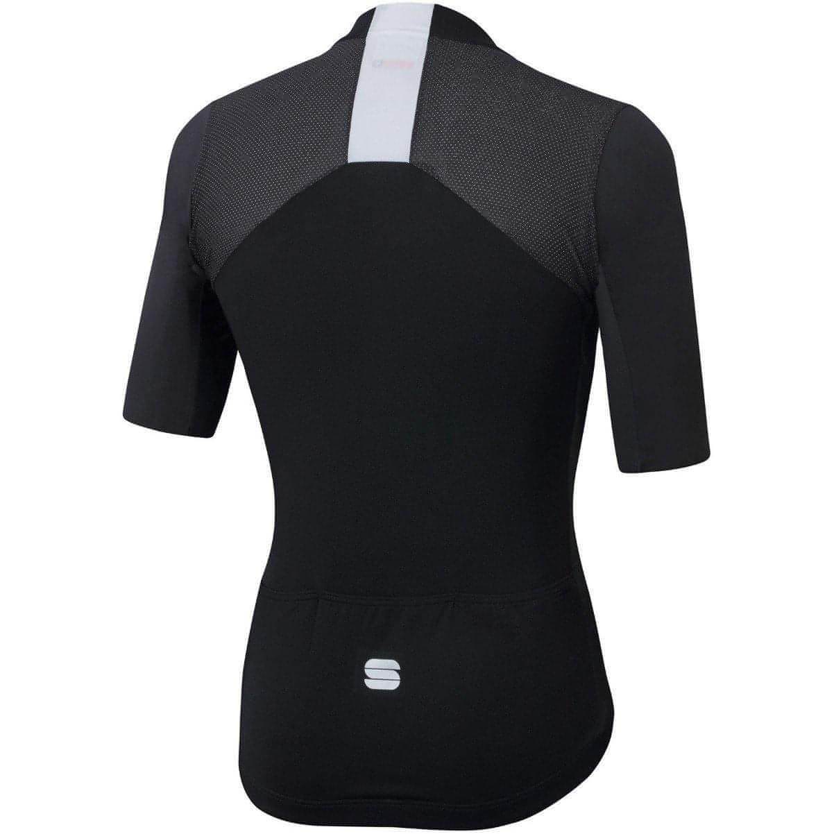 Sportful Strike Short Sleeve Mens Cycling Jersey - Black - Image 4