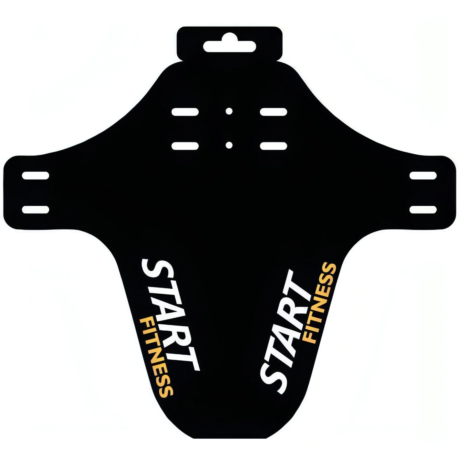 Start Fitness Front Guardian MTB Mudguard - Black - Image 2