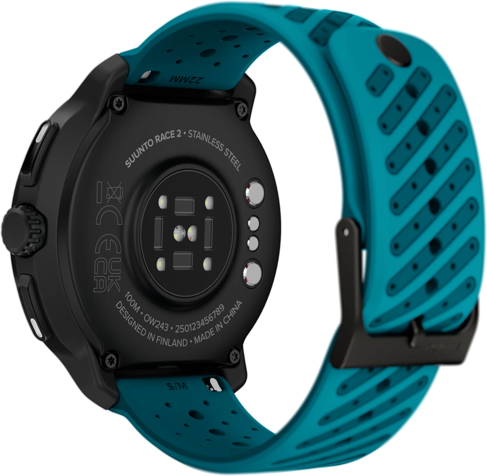 Suunto Race 2 GPS Sports Watch - Blue - Image 2