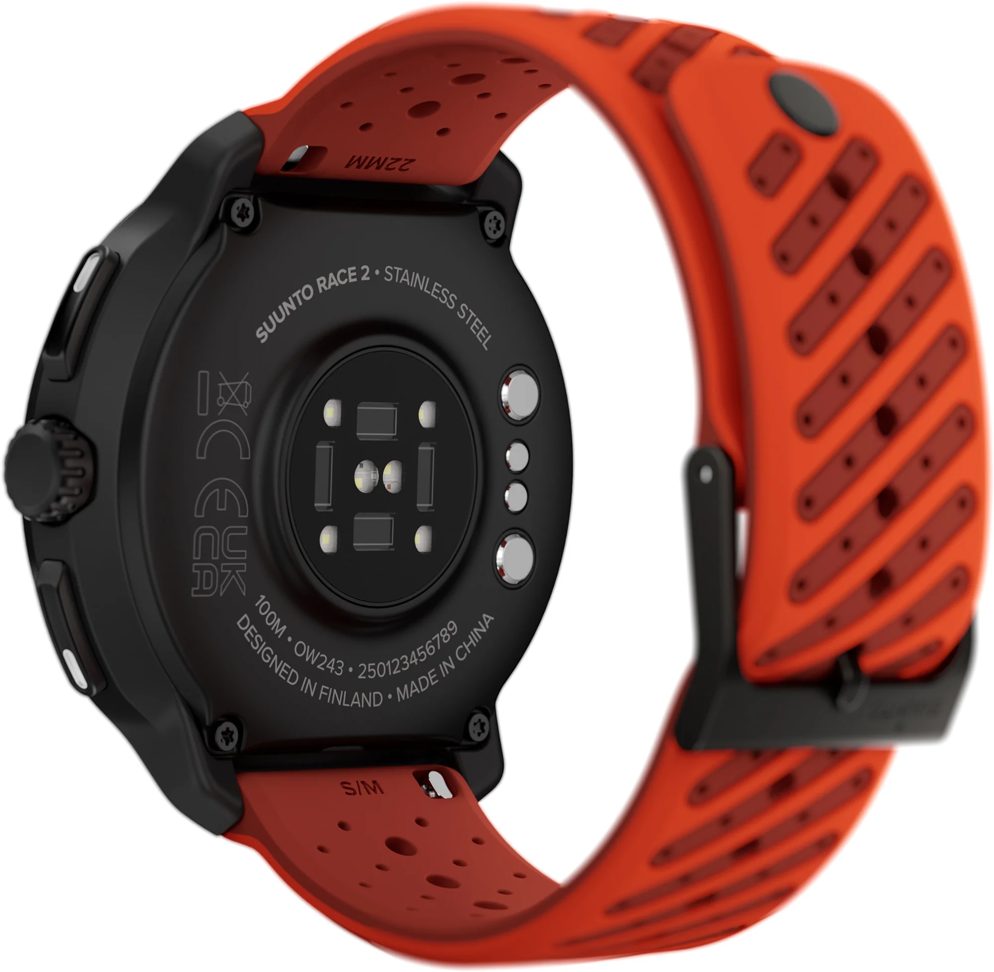 Suunto Race 2 GPS Sports Watch - Orange - Image 2