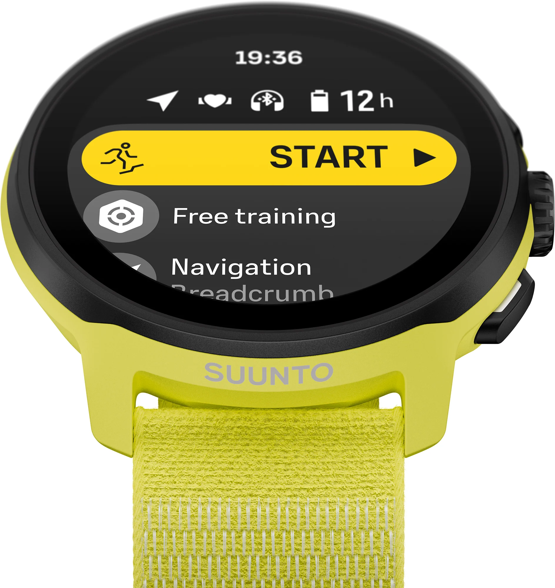Suunto Run GPS Sports Watch + FREE Smart Heart Rate Belt - Lime - Image 6