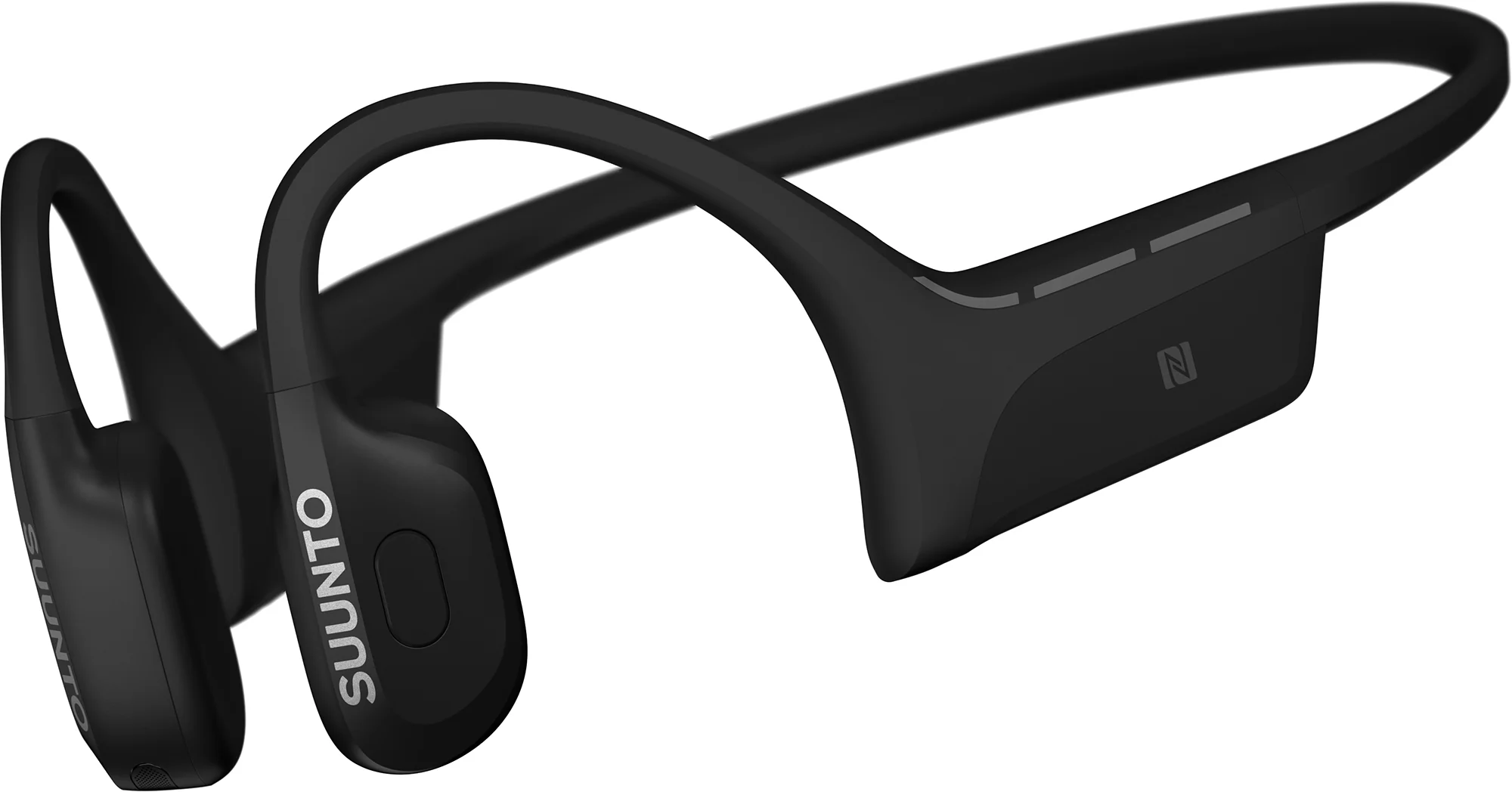 Suunto Wing 2 Bone Conduction Running Headphones - Black