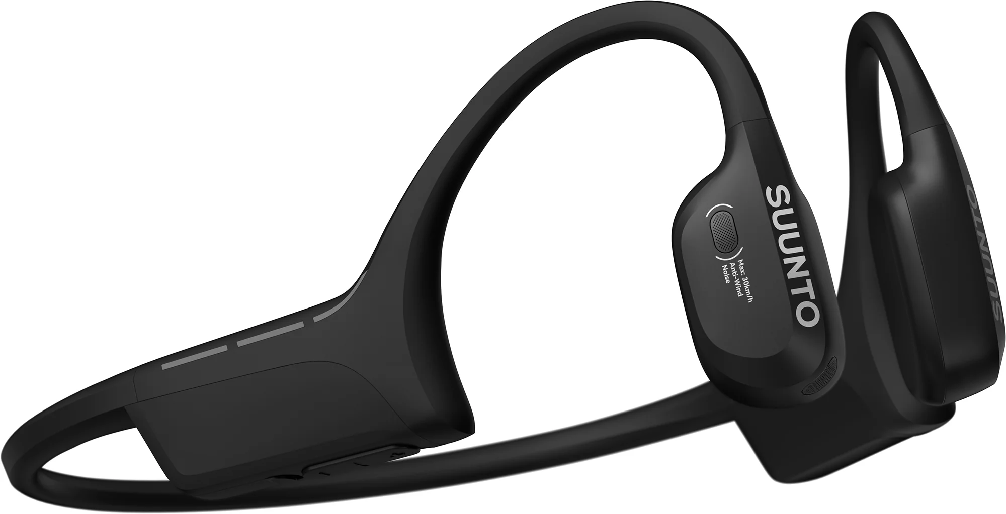 Suunto Wing 2 Bone Conduction Running Headphones - Black - Image 3