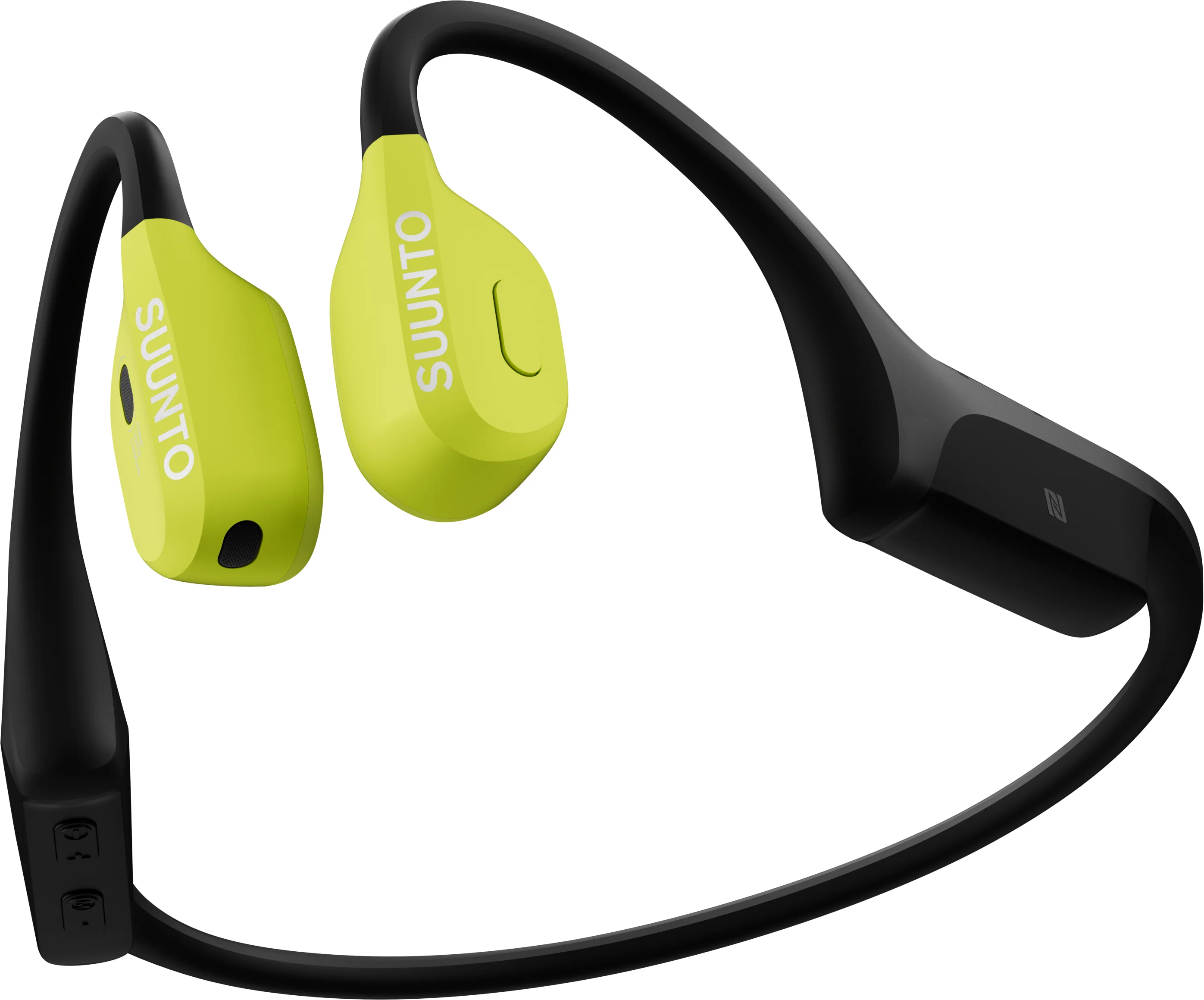 Suunto Wing Bone Conduction Running Headphones - Lime - Image 6