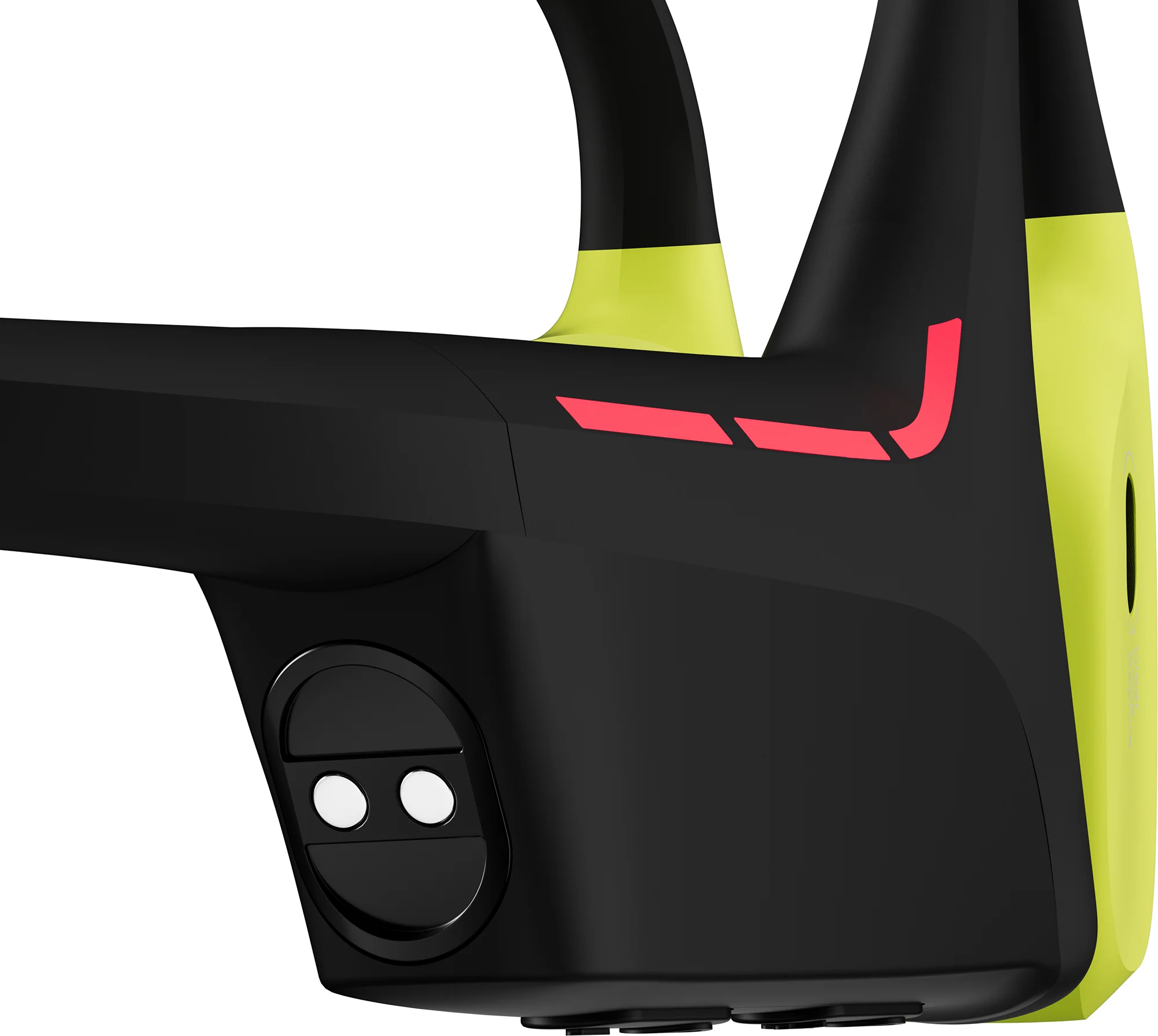 Suunto Wing Bone Conduction Running Headphones - Lime - Image 7