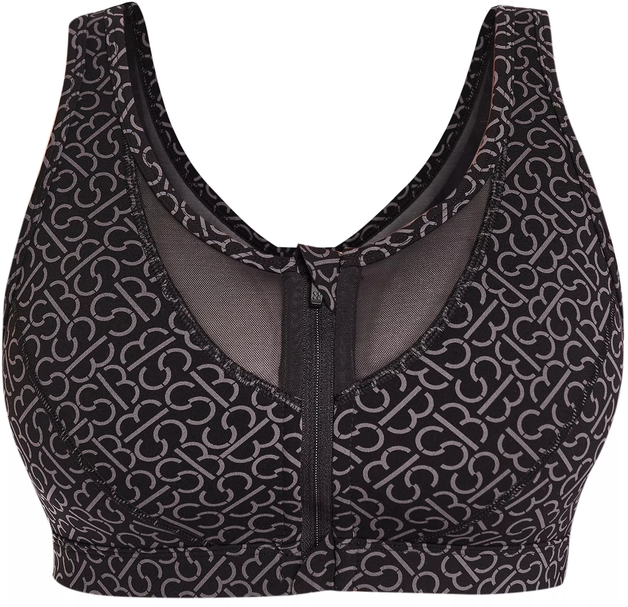 Sweaty Betty Power Icon Womens Sports Bra - Grey - Image 3
