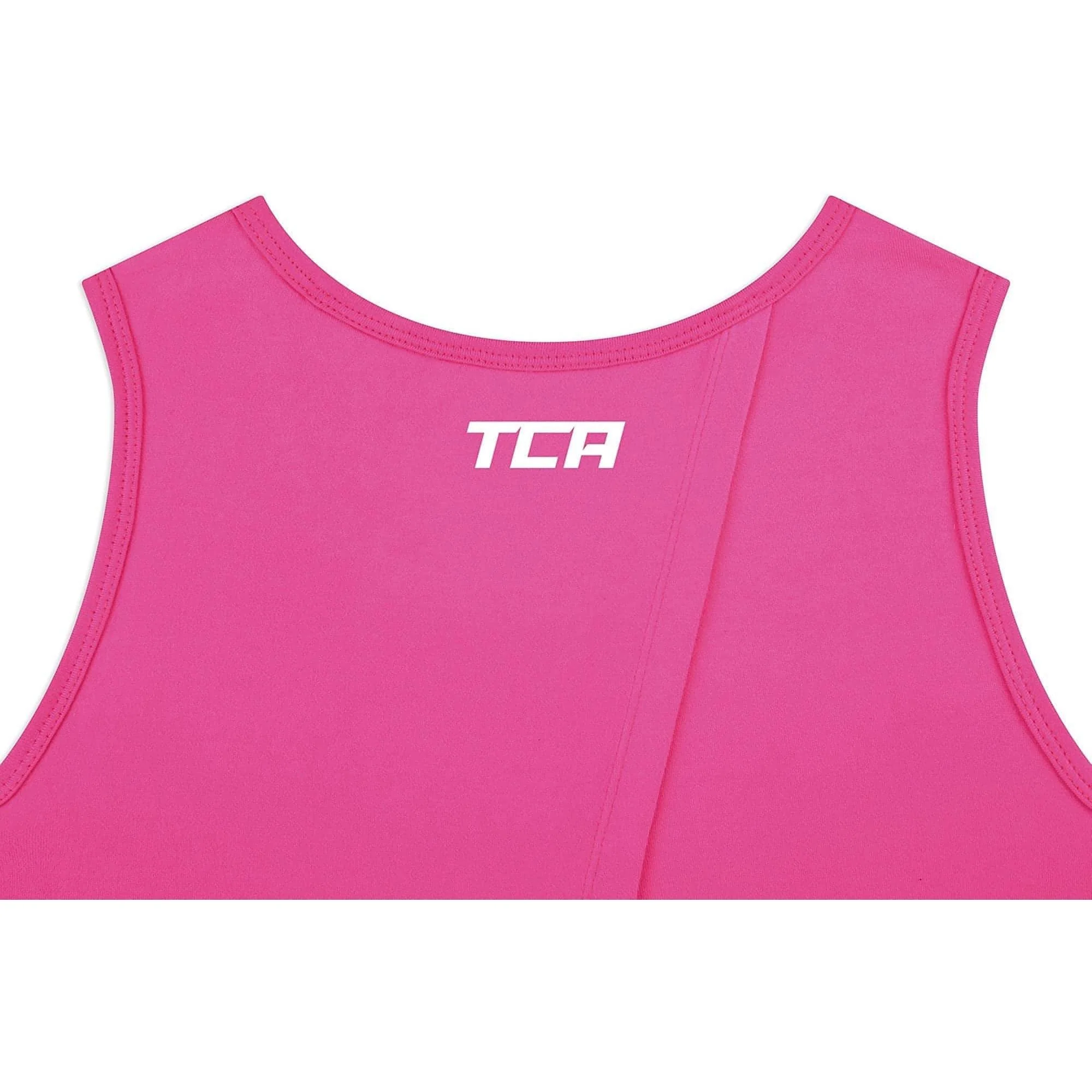 TCA Crossback Cooling Womens Training Vest Tank Top - Pink - Image 4