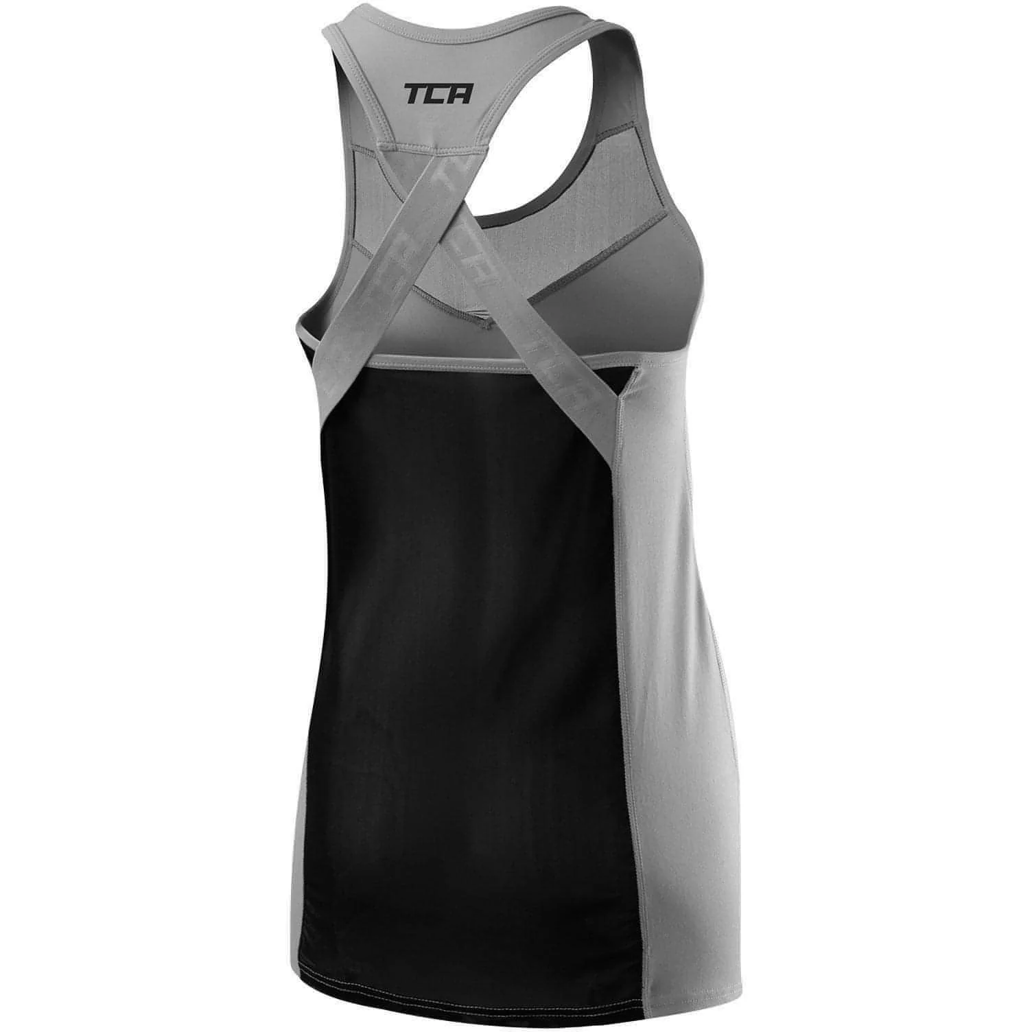 TCA MeshLuxe Womens Running Vest - Grey - Image 2