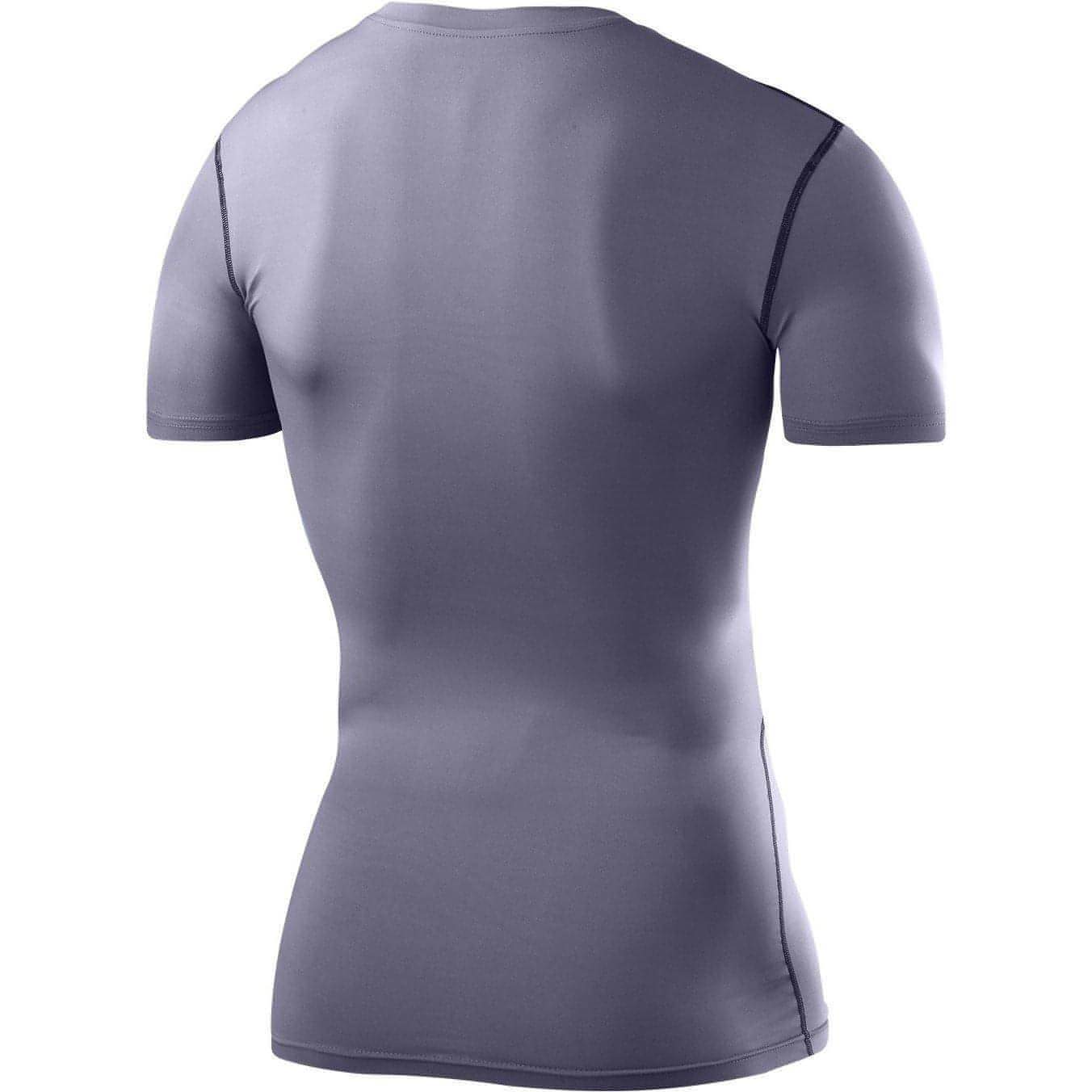 TCA PowerLayer Compression Junior Short Sleeve Running Top - Grey - Image 2