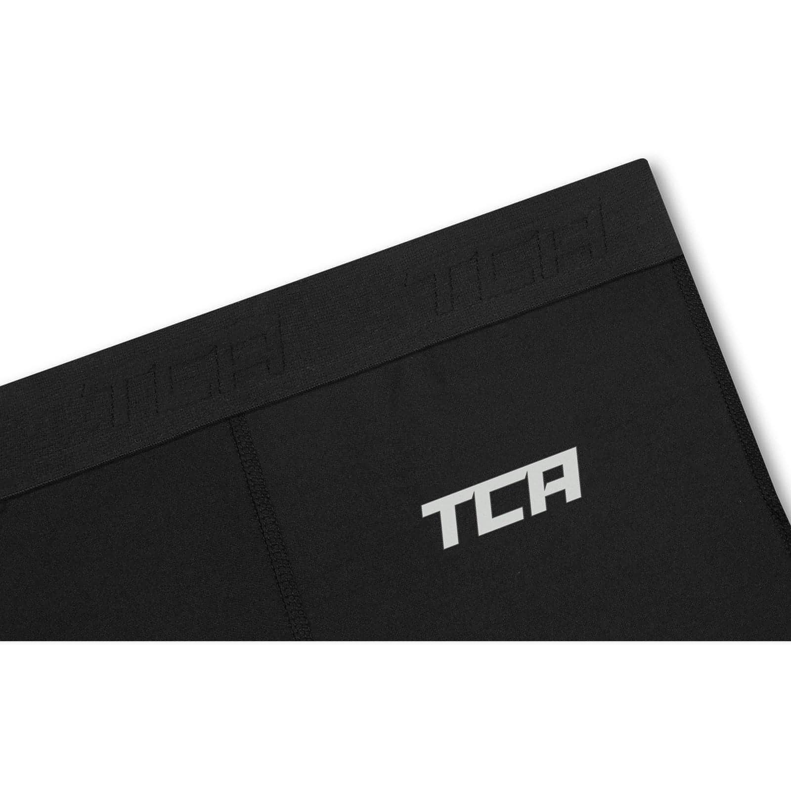 TCA Pro Performance Endurance Womens 3/4 Capri Running Tights - Black - Image 4