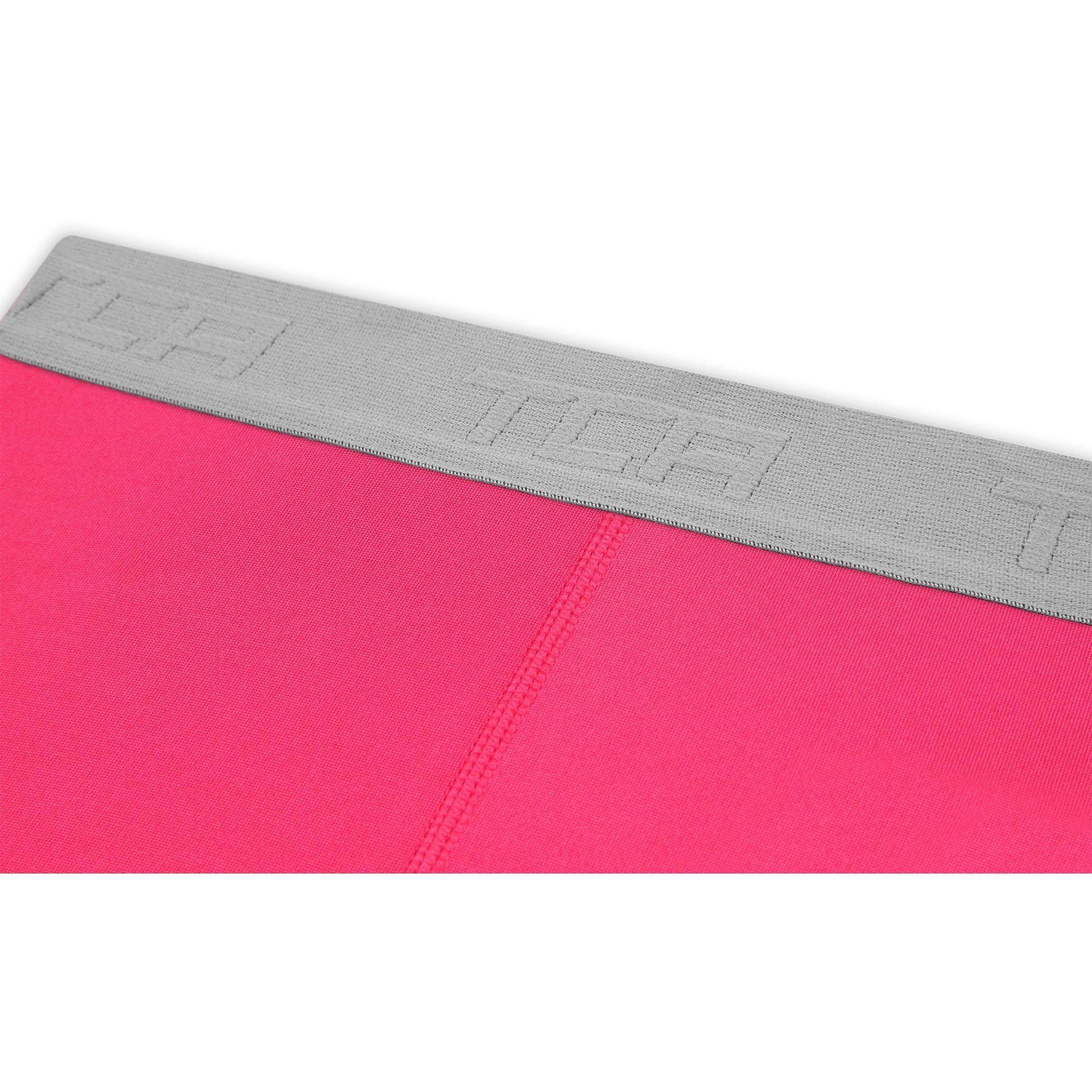 TCA Pro Performance Endurance Womens 3/4 Capri Running Tights - Pink - Image 3