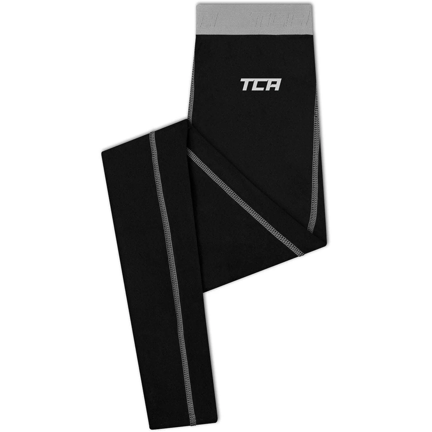 TCA Pro Performance Endurance Womens Long Running Tights - Black - Image 3