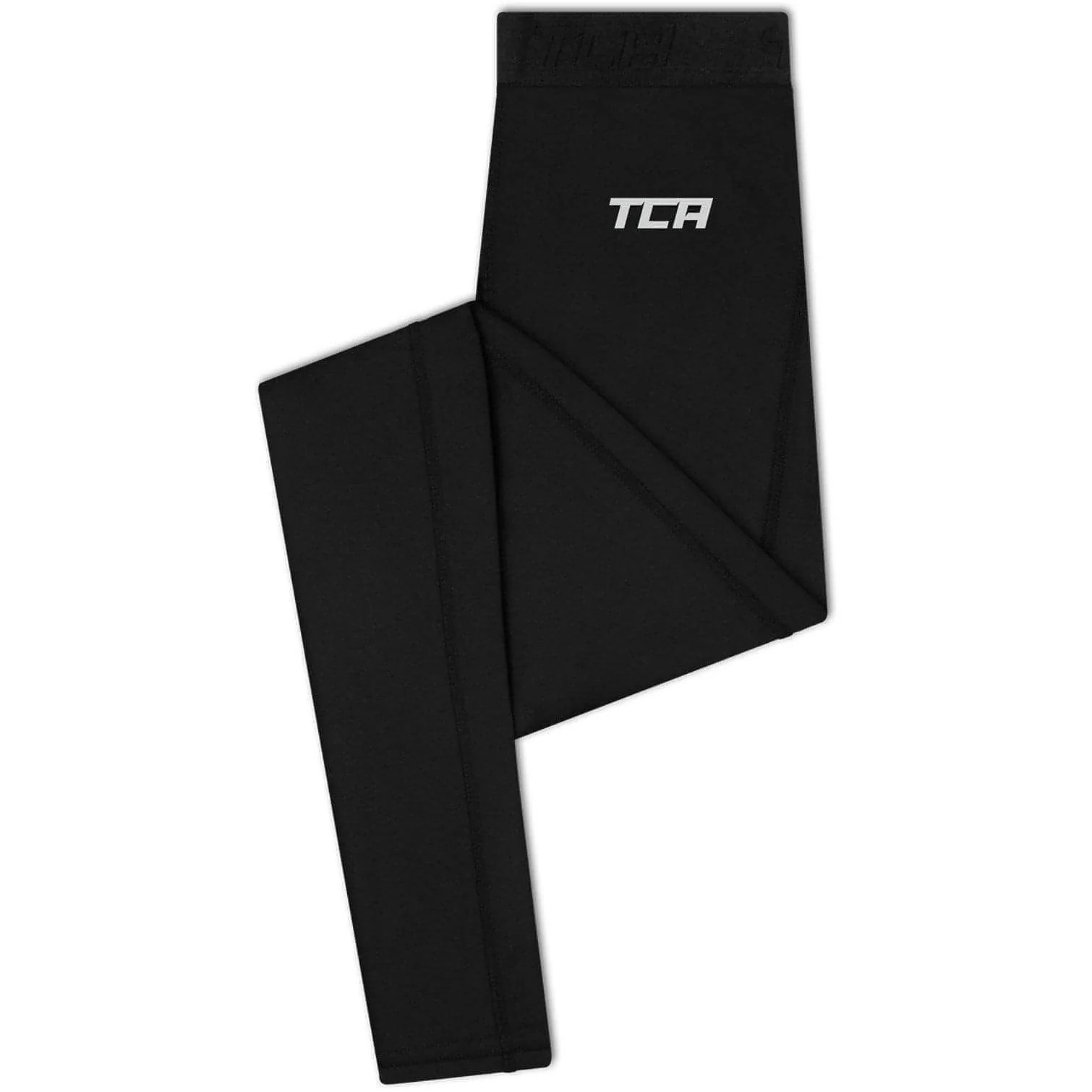 TCA Pro Performance Endurance Womens Long Running Tights - Black - Image 4
