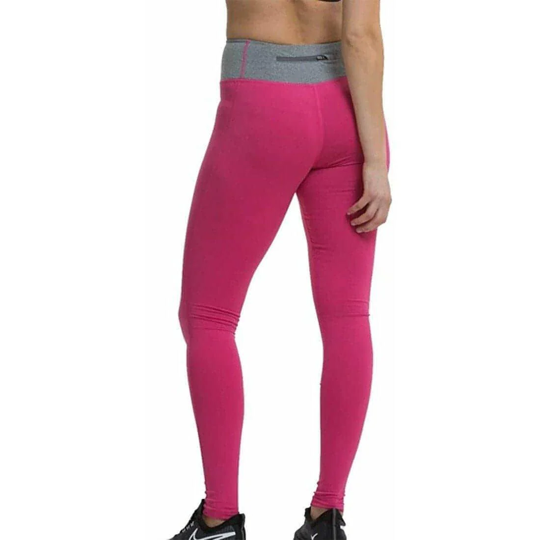 TCA Pro Performance Supreme High Waist Womens Long Running Tights - Pink - Image 2