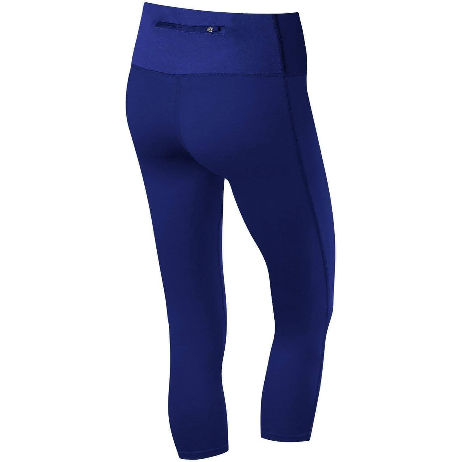 TCA Pro Performance Supreme Womens 3/4 Capri Running Tights - Blue - Image 2