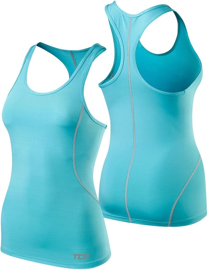 TCA Pro Performance Womens Running Vest Tank Top - Blue - Image 4
