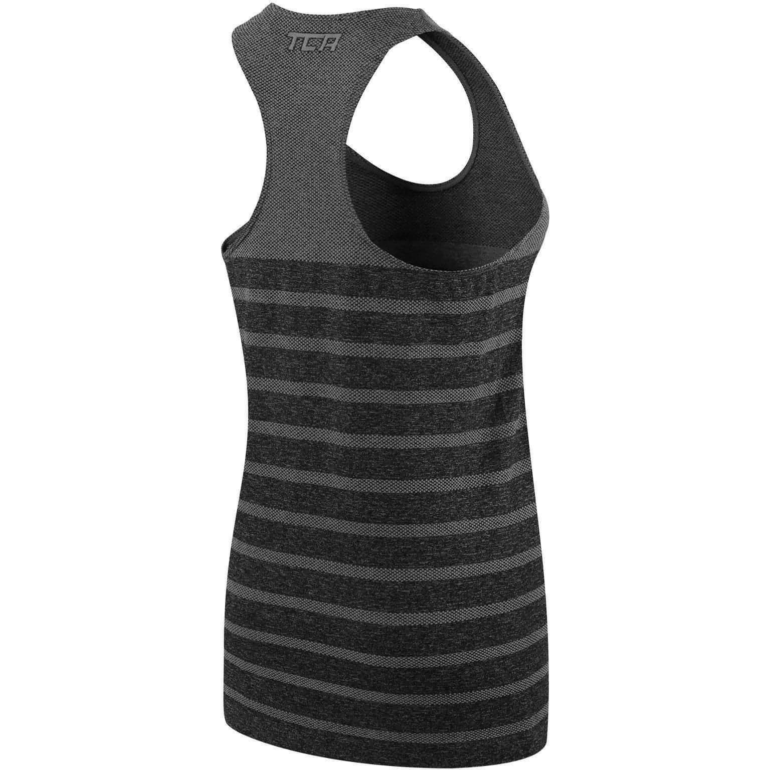 TCA QuickDry SuperKnit Womens Running Vest Tank Top - Grey - Image 2