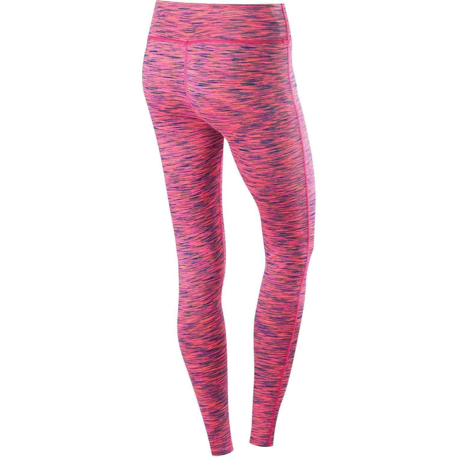 TCA SpaceKnit Premium Womens Long Running Tights - Pink - Image 2