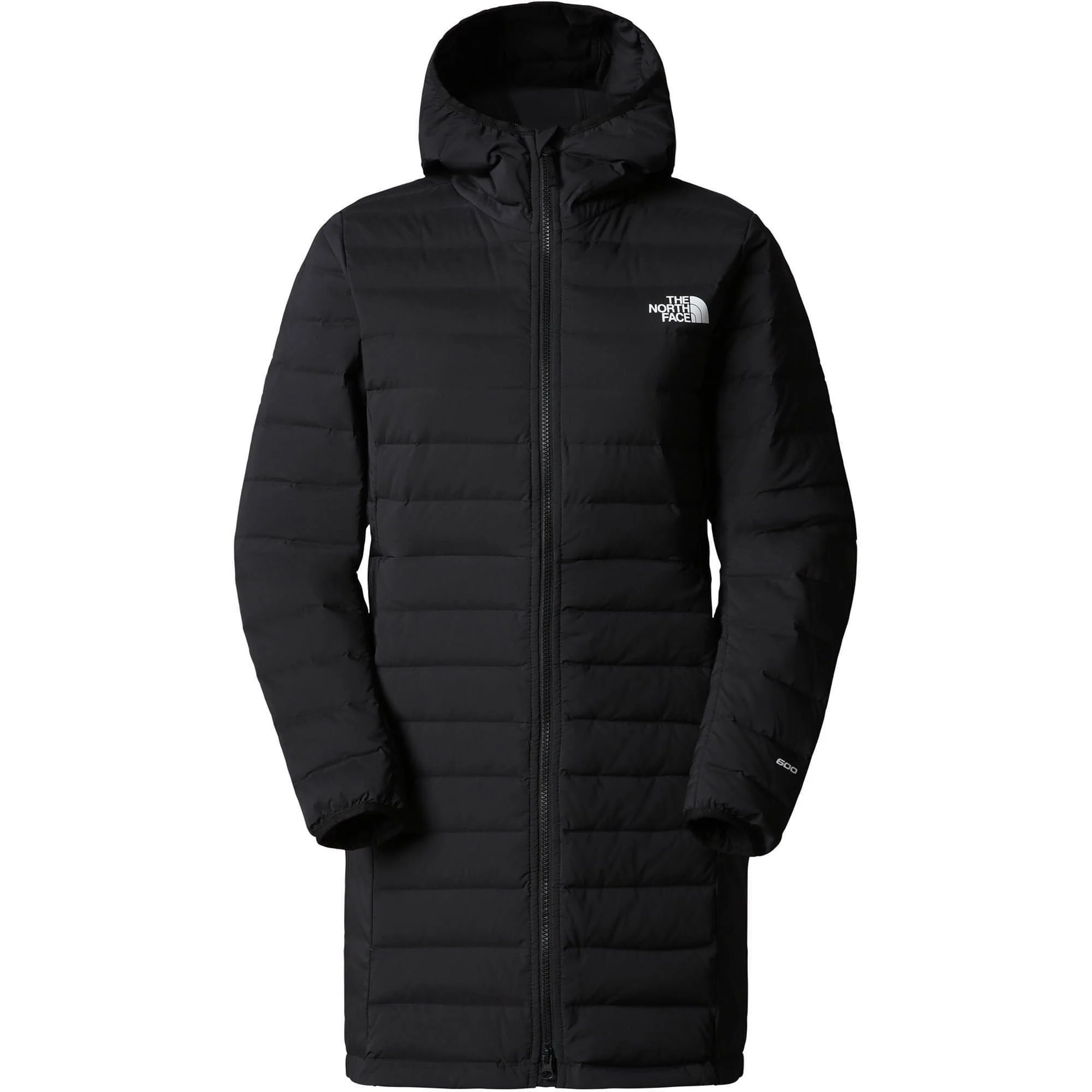 The North Face Belleview Stretch Womens Down Parka Jacket - Black - Image 6