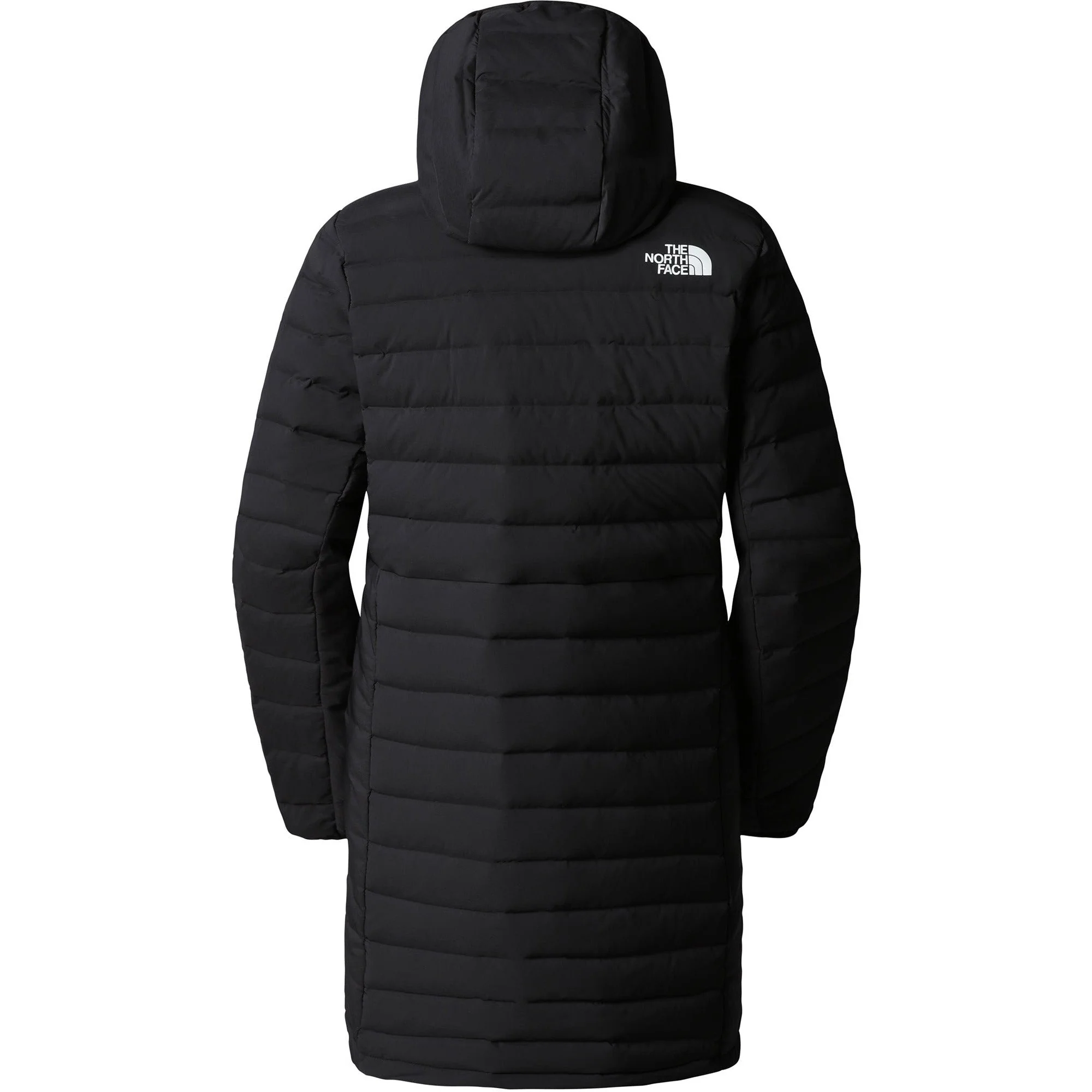 The North Face Belleview Stretch Womens Down Parka Jacket - Black - Image 7