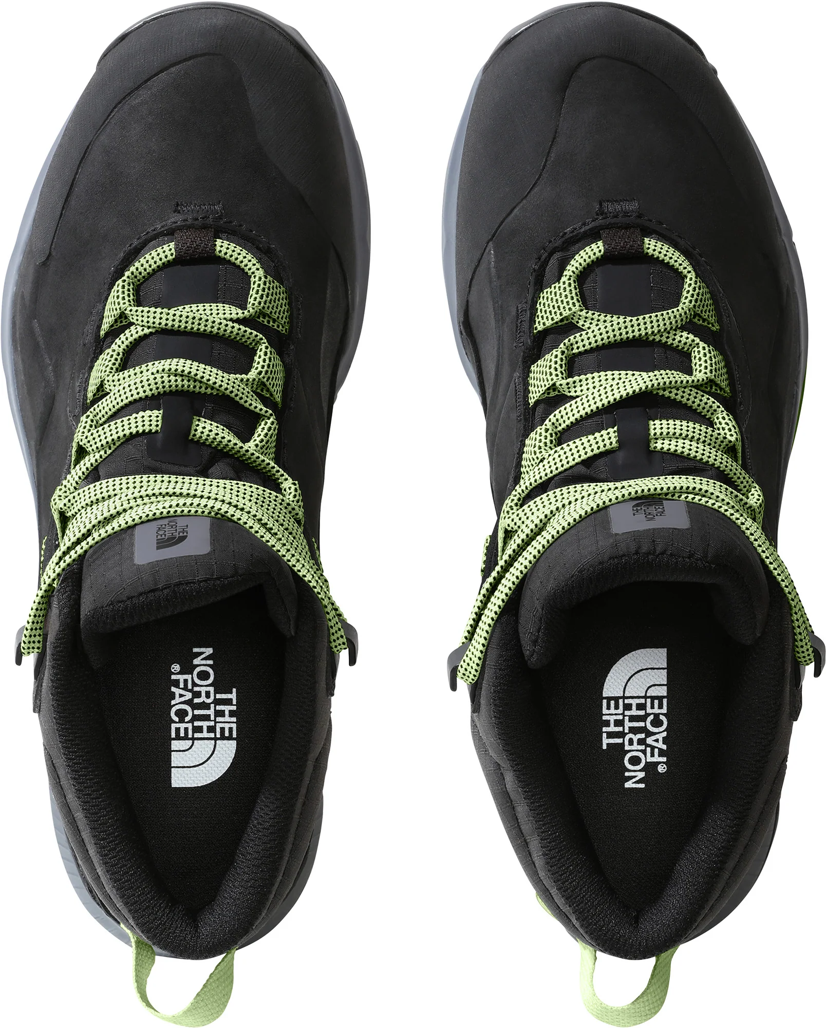 The North Face Cragstone Leather Mid Waterproof Womens Walking Boots - Black - Image 3